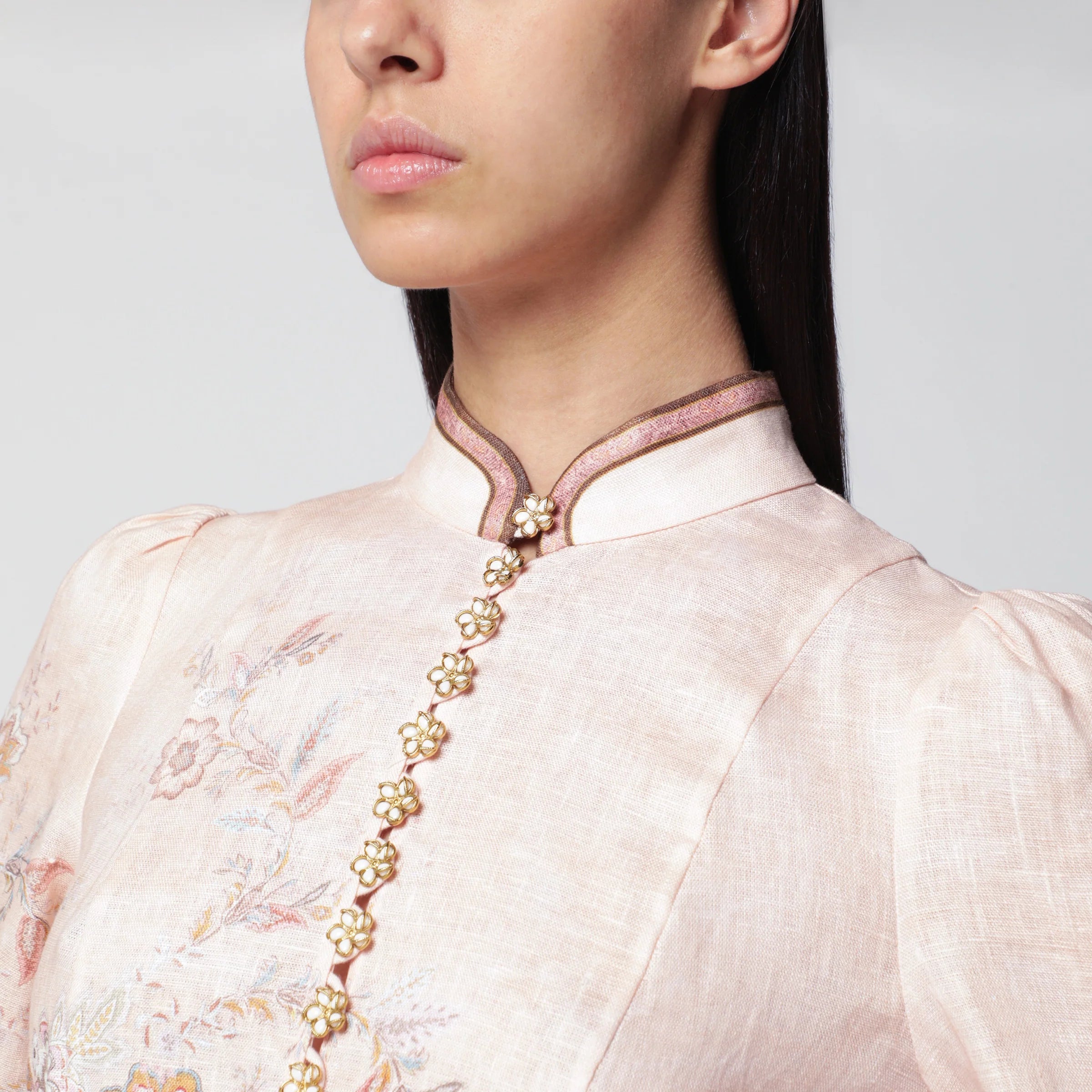 ZIMMERMANN Pink Paisley Alchemy mini dress