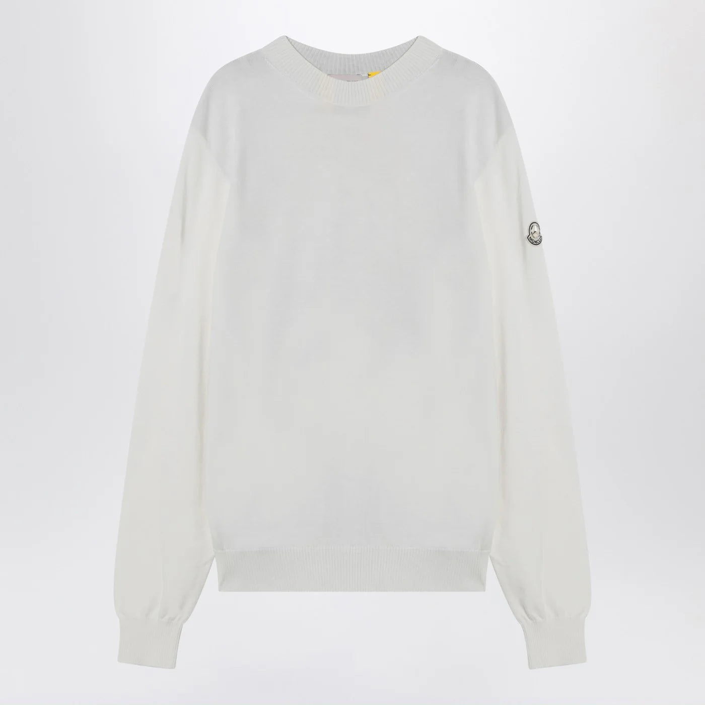 Moncler x Mercedes-Benz by Nigo White jumper with logo print