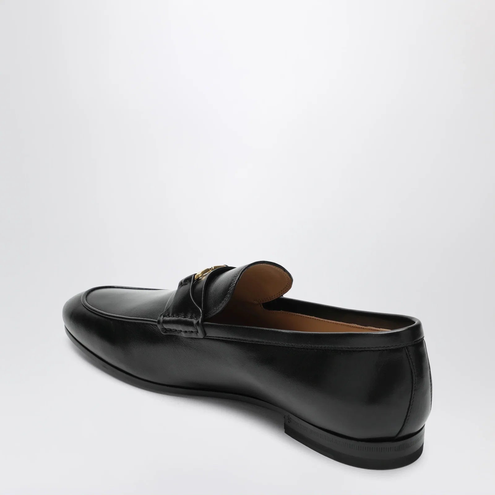 Valentino Garavani Black VLogo Signature loafers in nappa leather
