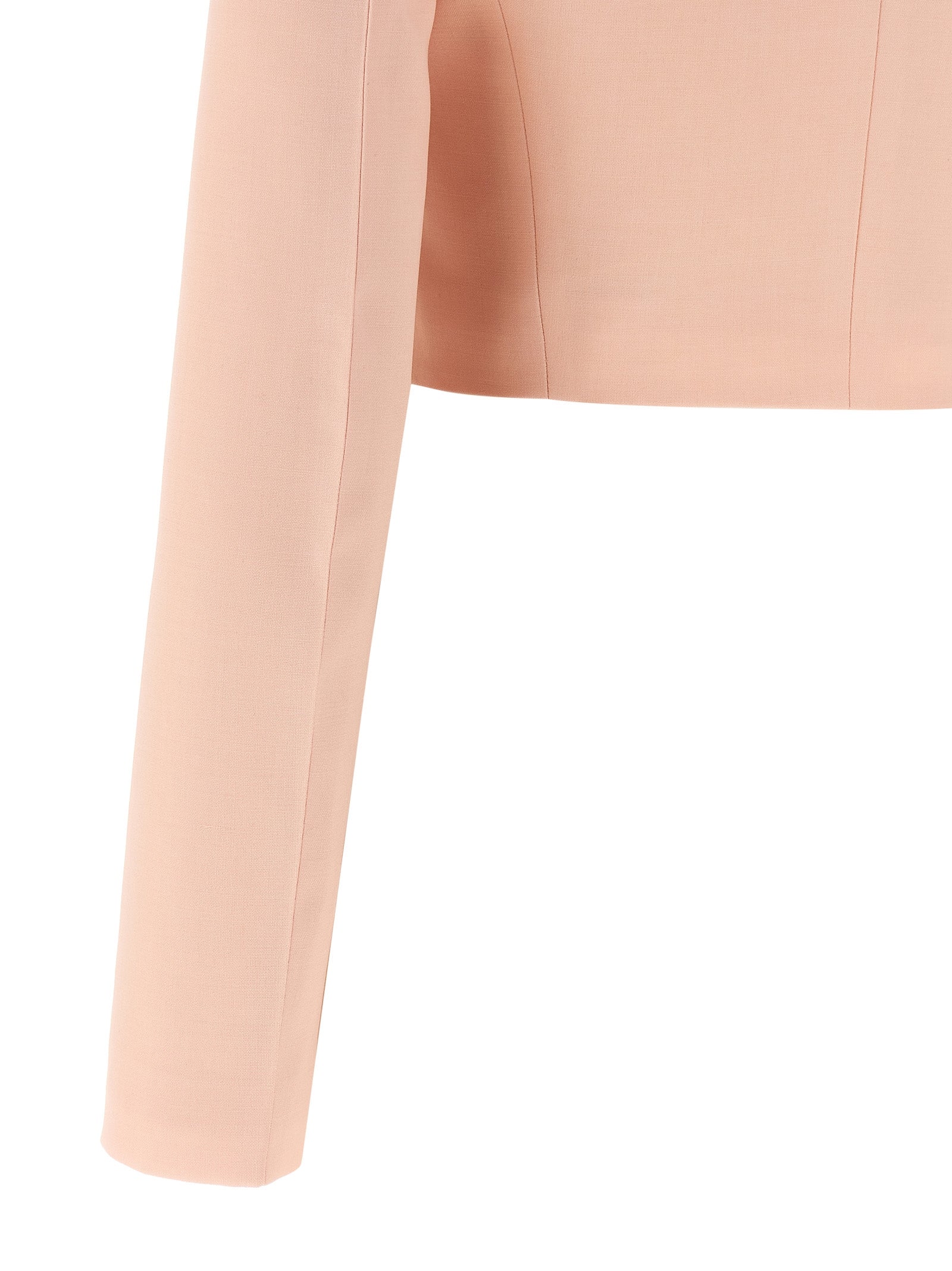 Alberta Ferretti Tropical Wool Blazer