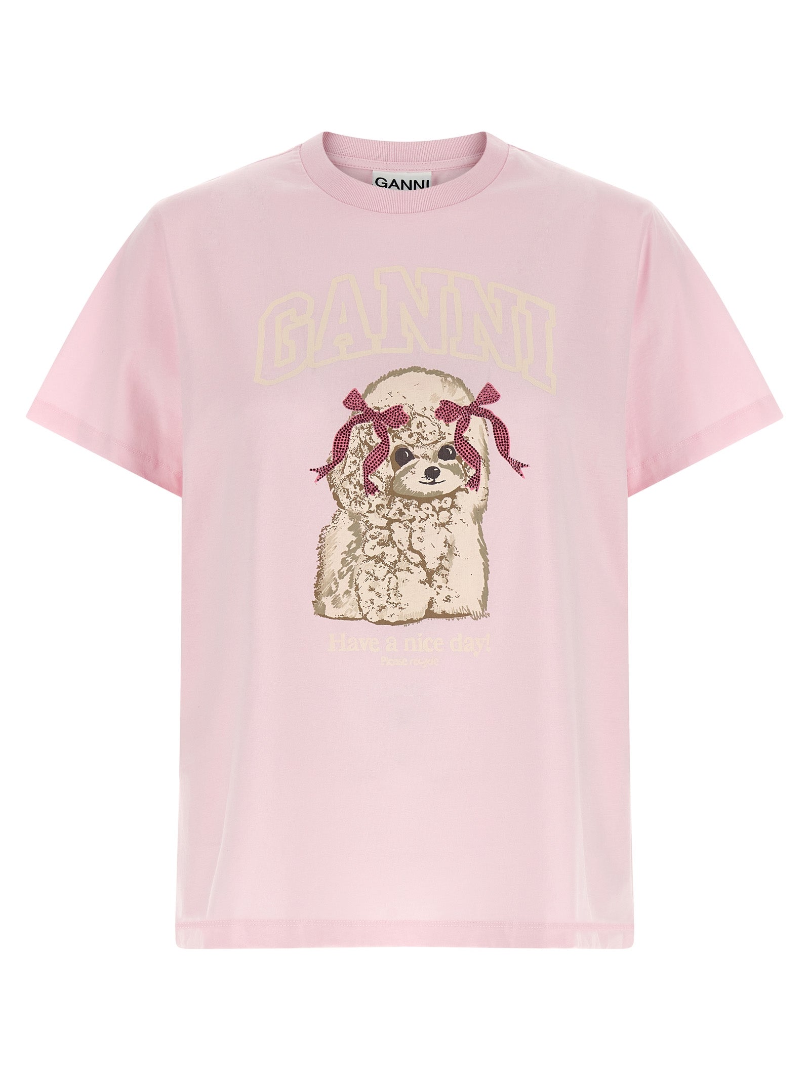 Ganni Printed T-shirt