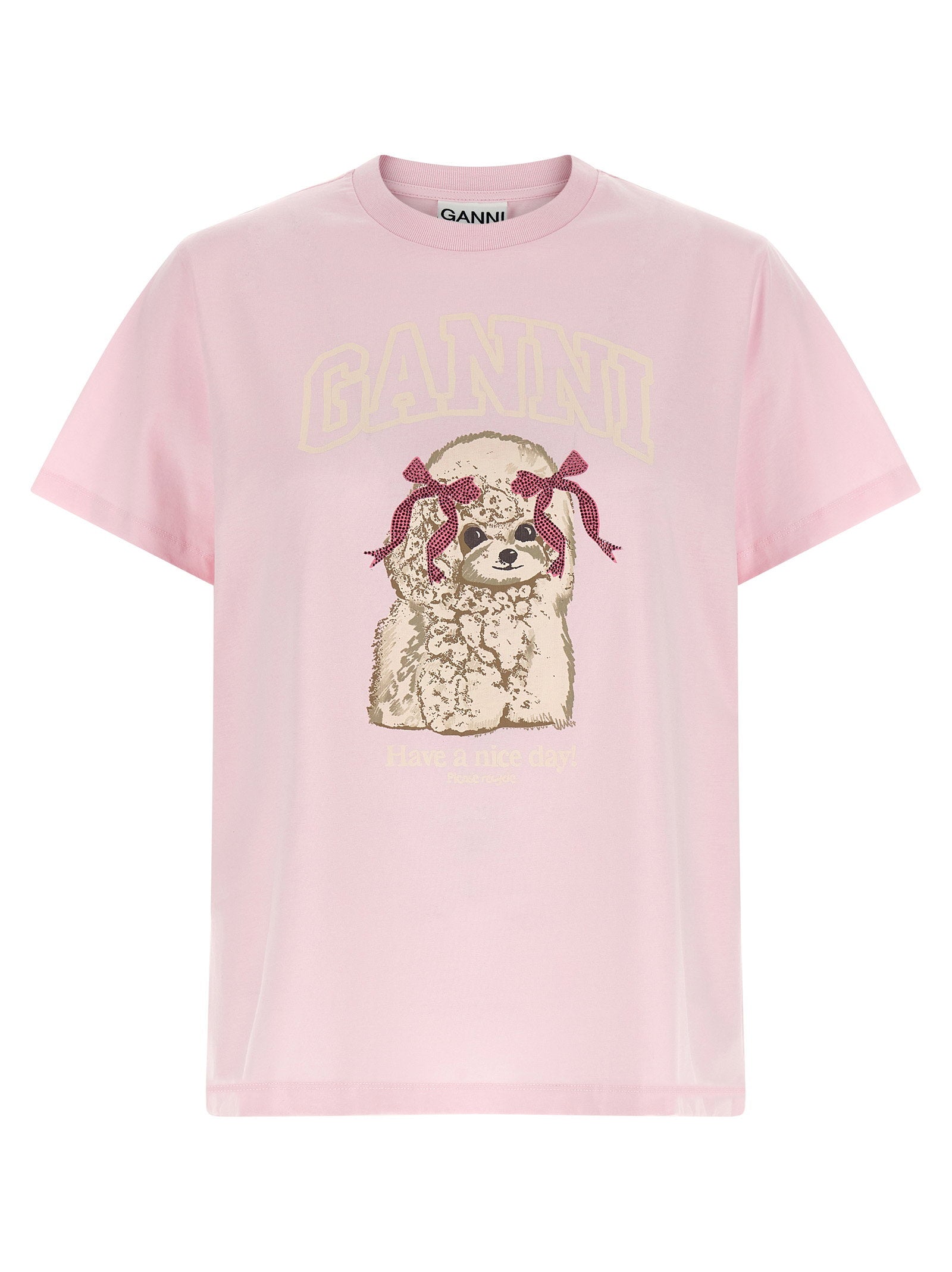 Ganni Printed T-shirt