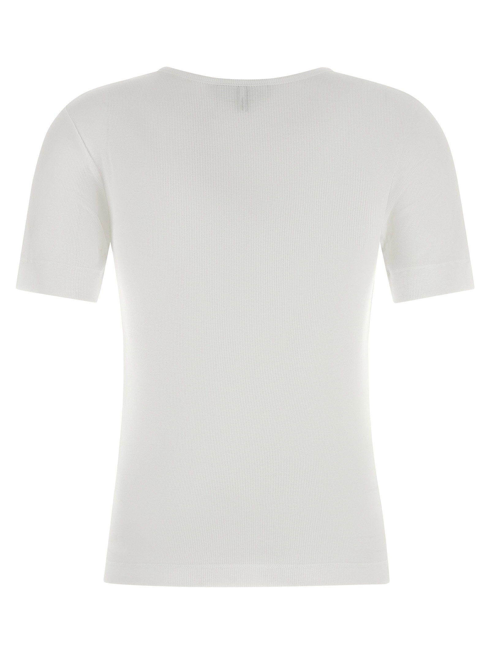 Ganni Logo Embroidery T-shirt