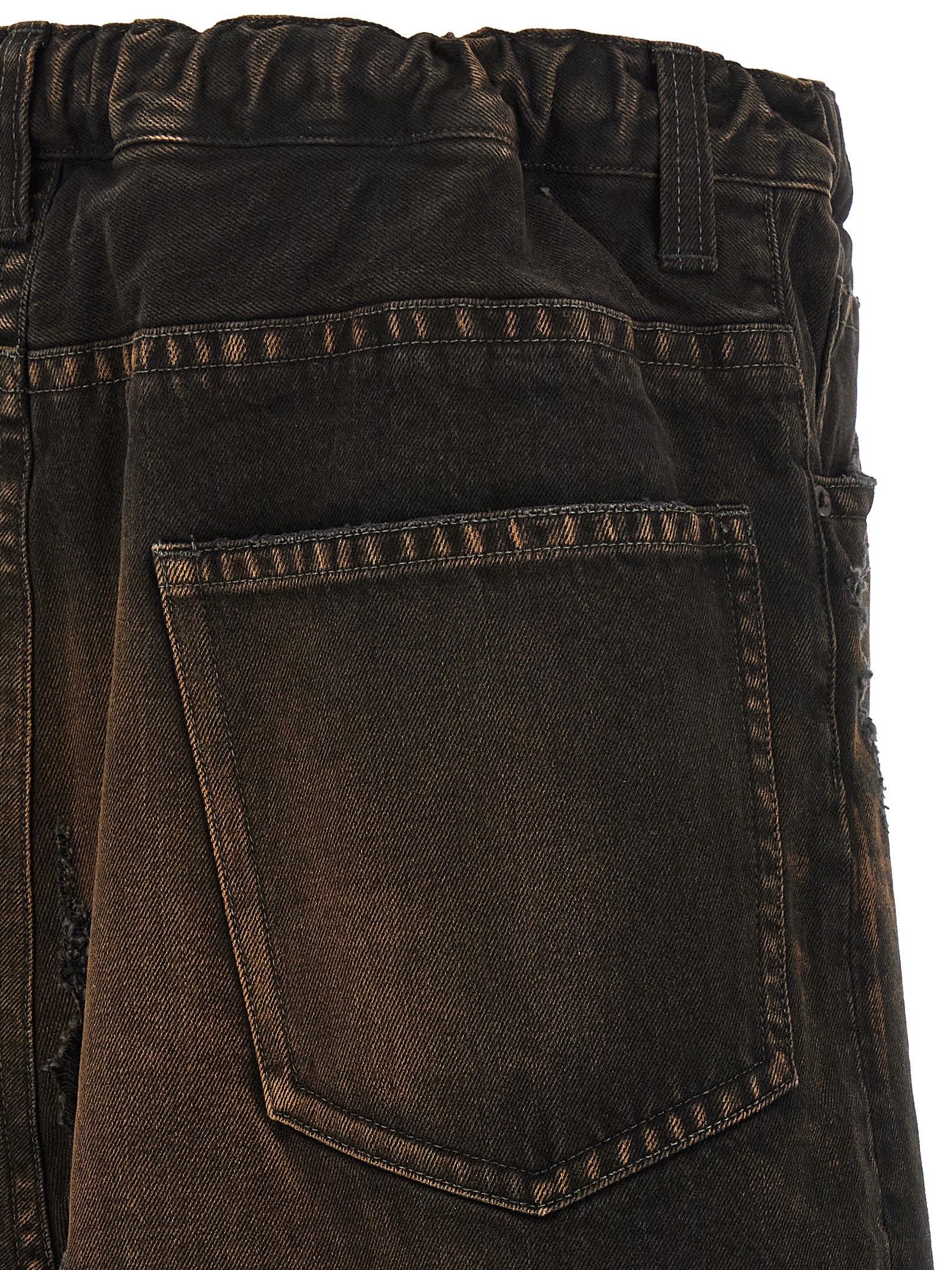 Maison Mihara Yasuhiro Waist Layered Denim Pants