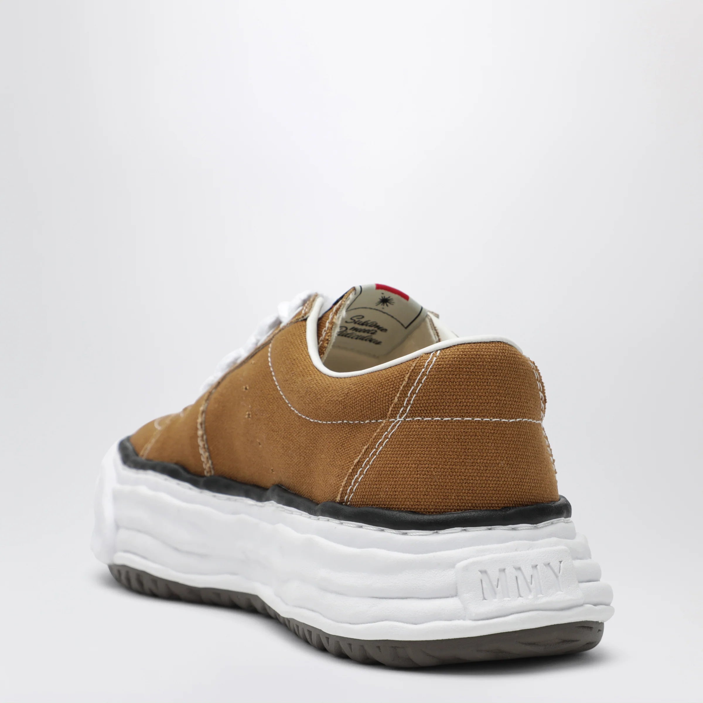 Maison MIHARA YASUHIRO Eric sneaker in brown canvas