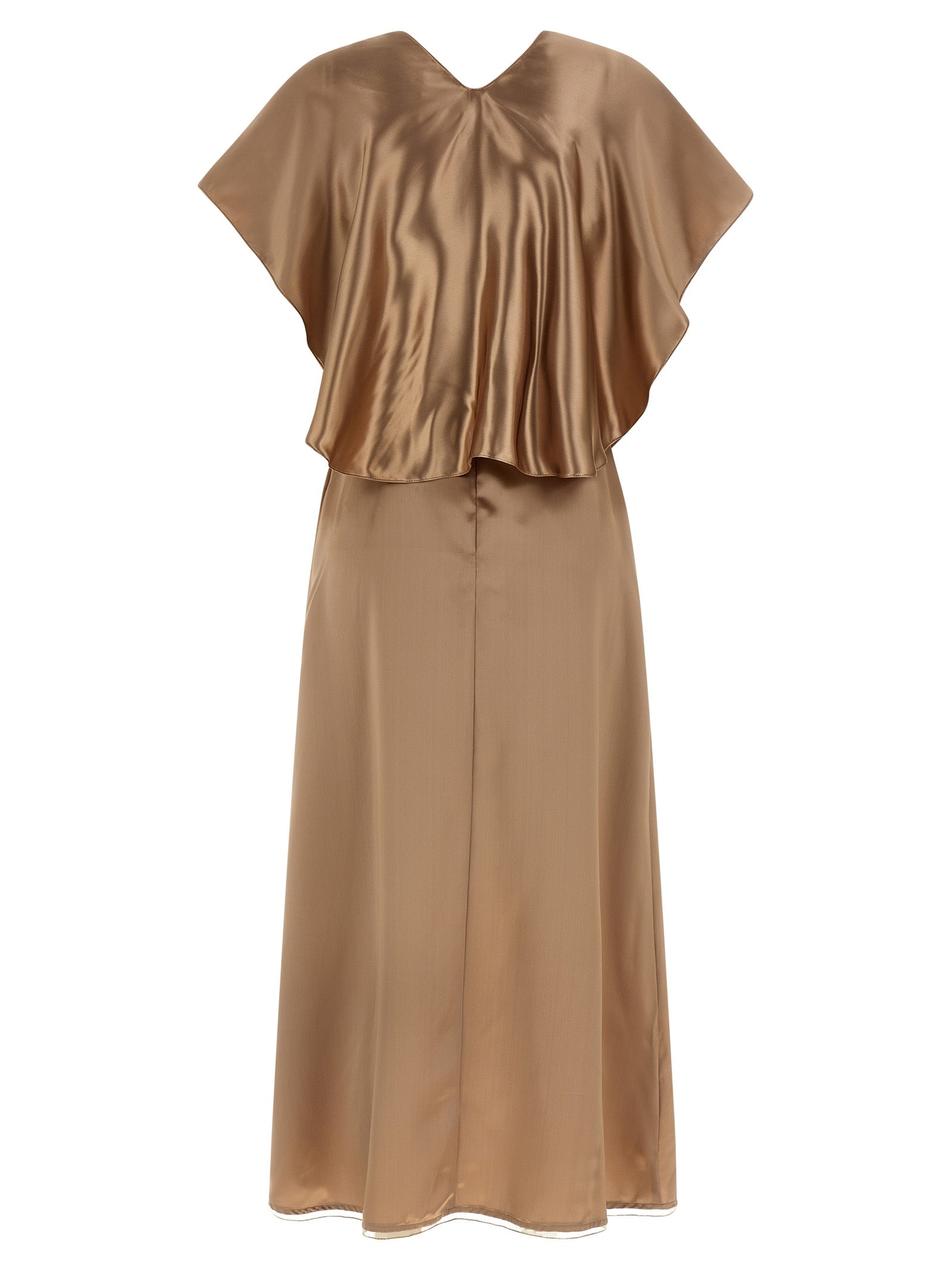 Fabiana Filippi Dress With Cape