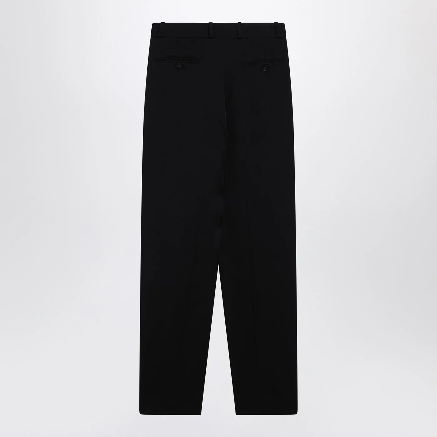 LouLou De Saison Black wool-blend trousers