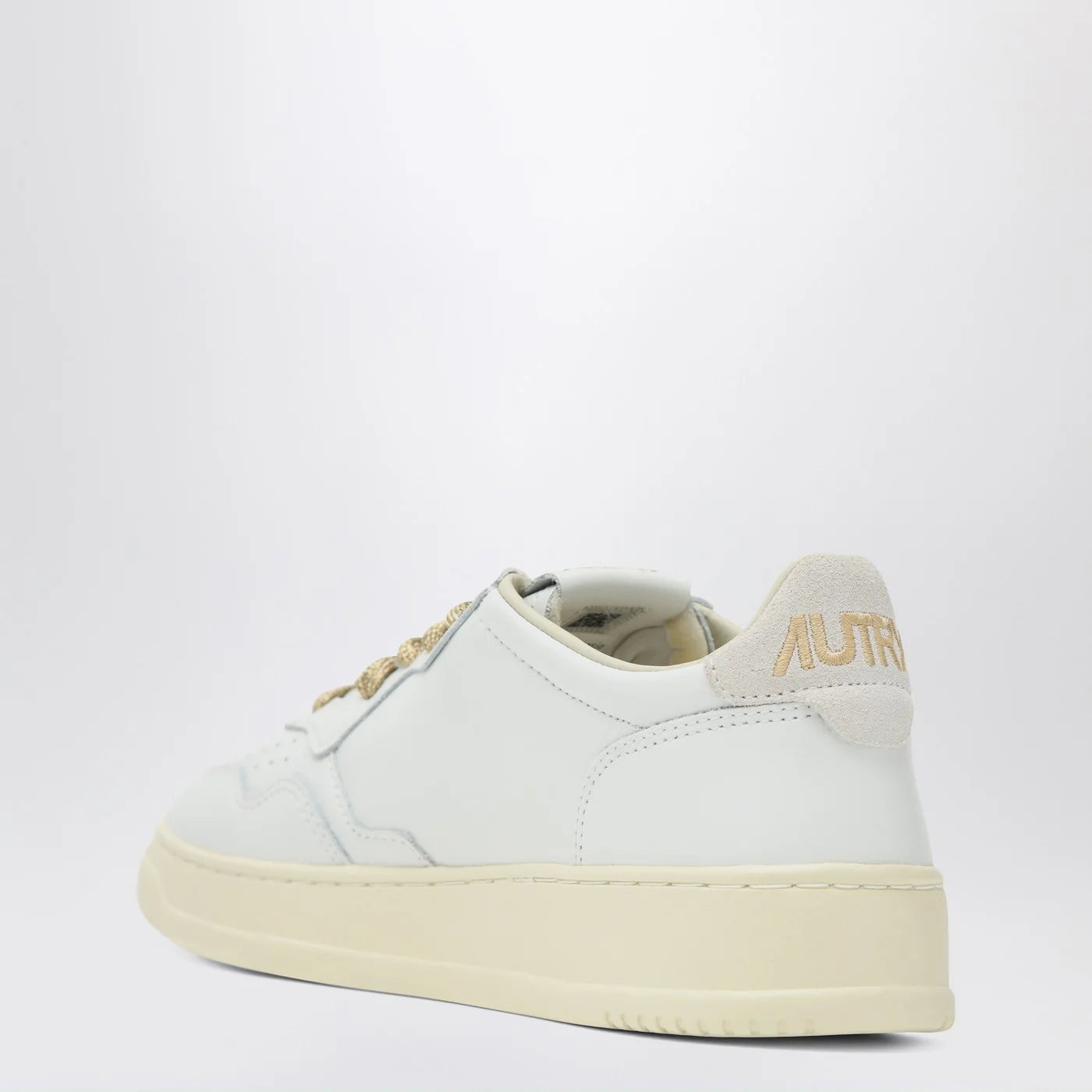 AUTRY Medalist Sneakers white/gold