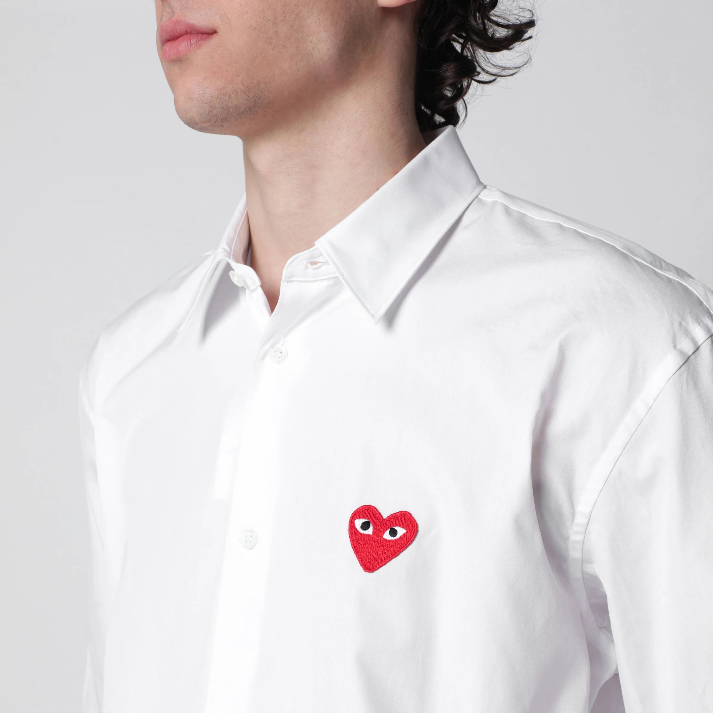 Comme des Garçons Shirt White cotton shirt