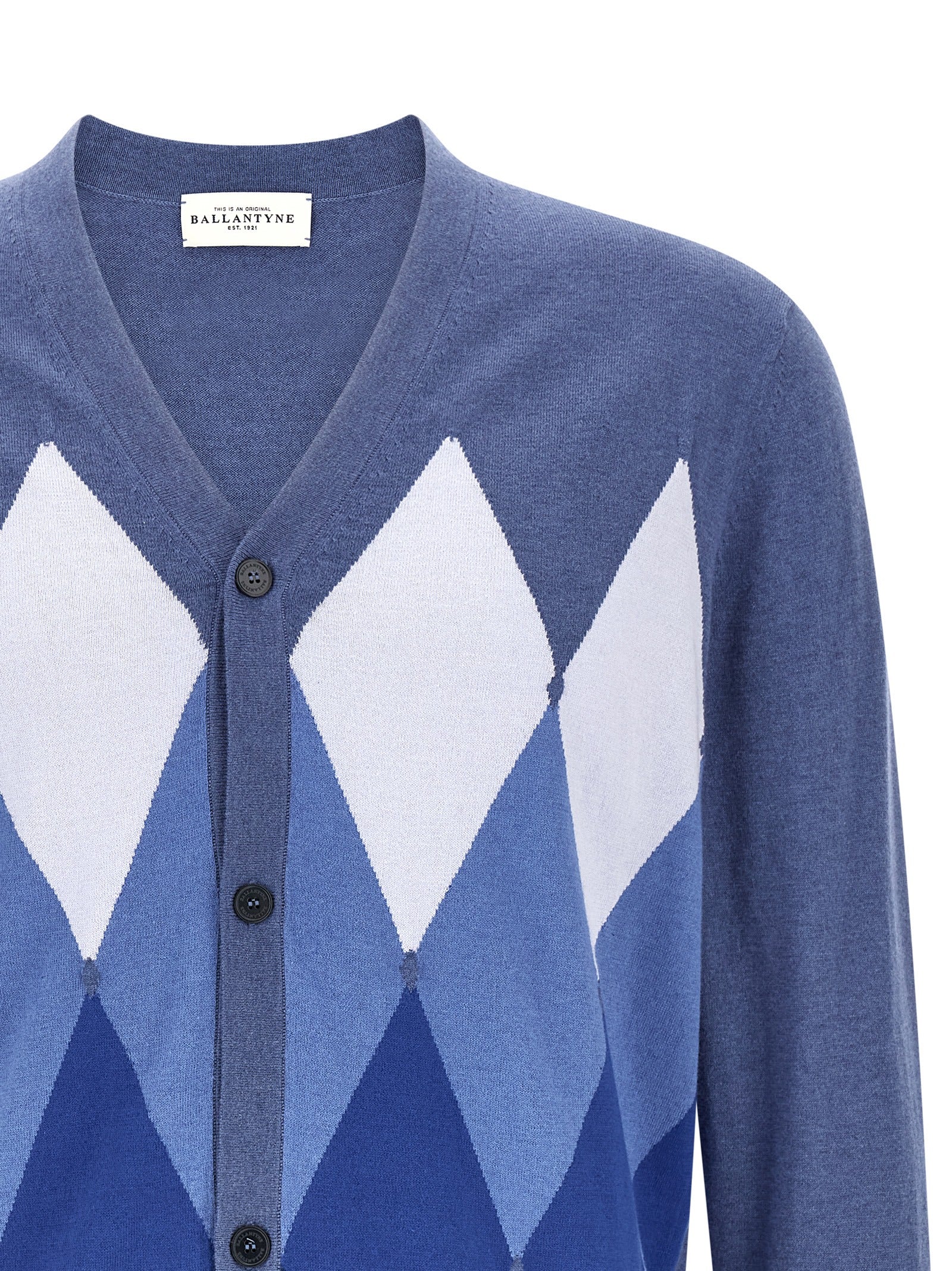 Ballantyne Cardigan Argyle