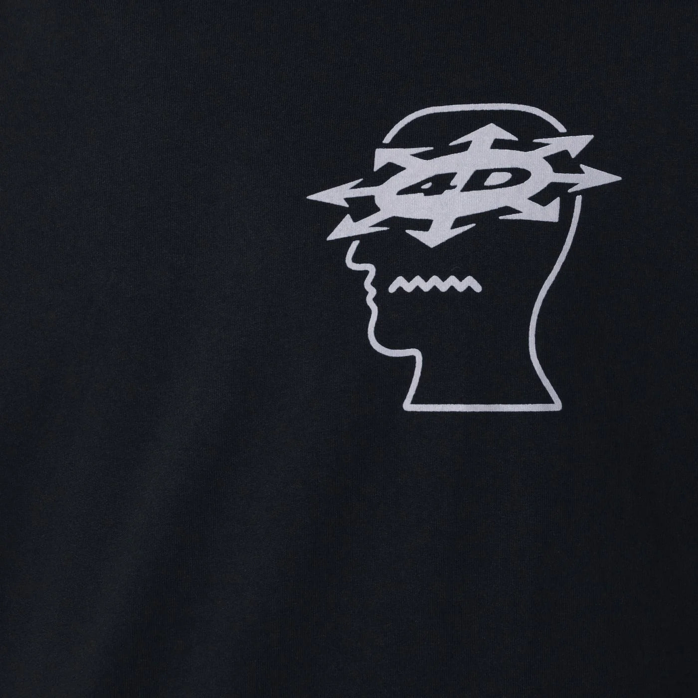 Brain Dead Black Neuro Free Association T-shirt