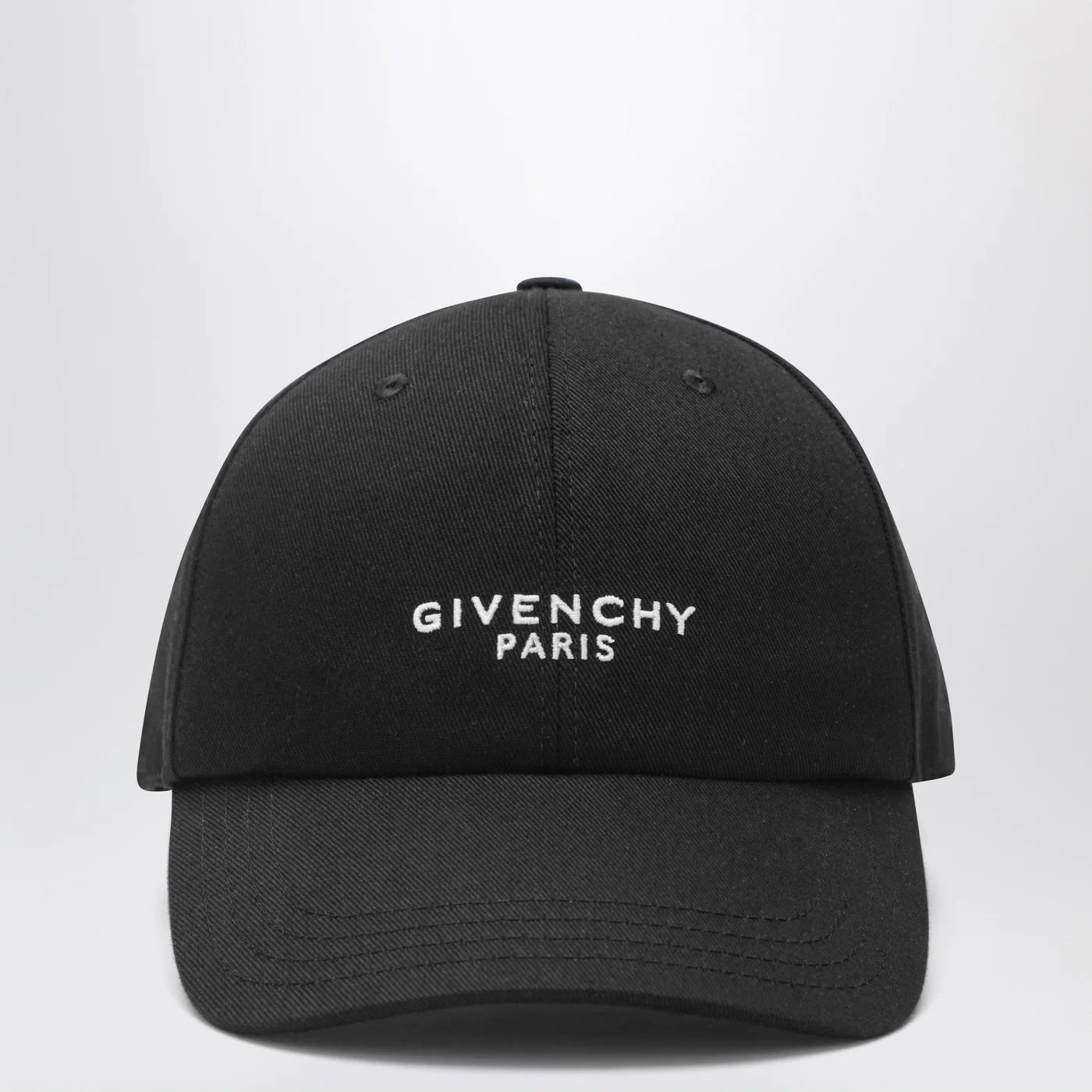 Givenchy Black baseball cap with logo