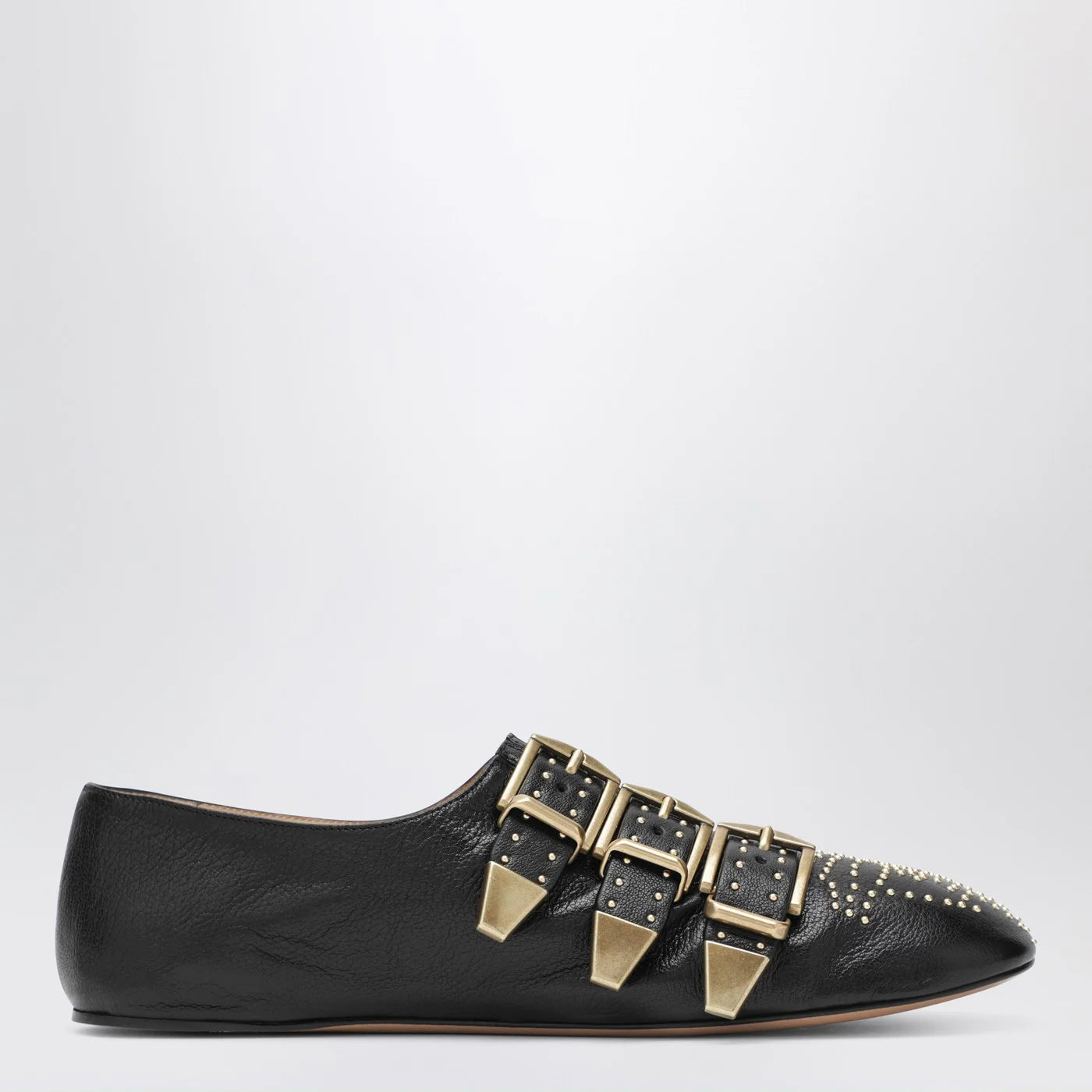 Chloé Black Susanna Flat Shoe