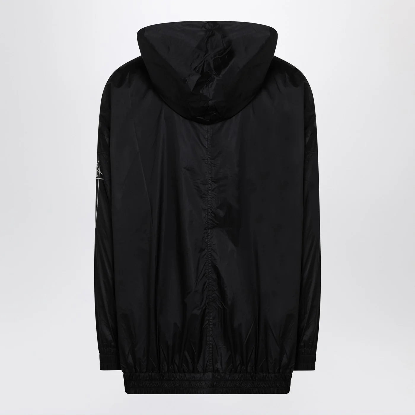 Champion x Rick Owens Lightweight black zip jacket in nylon
