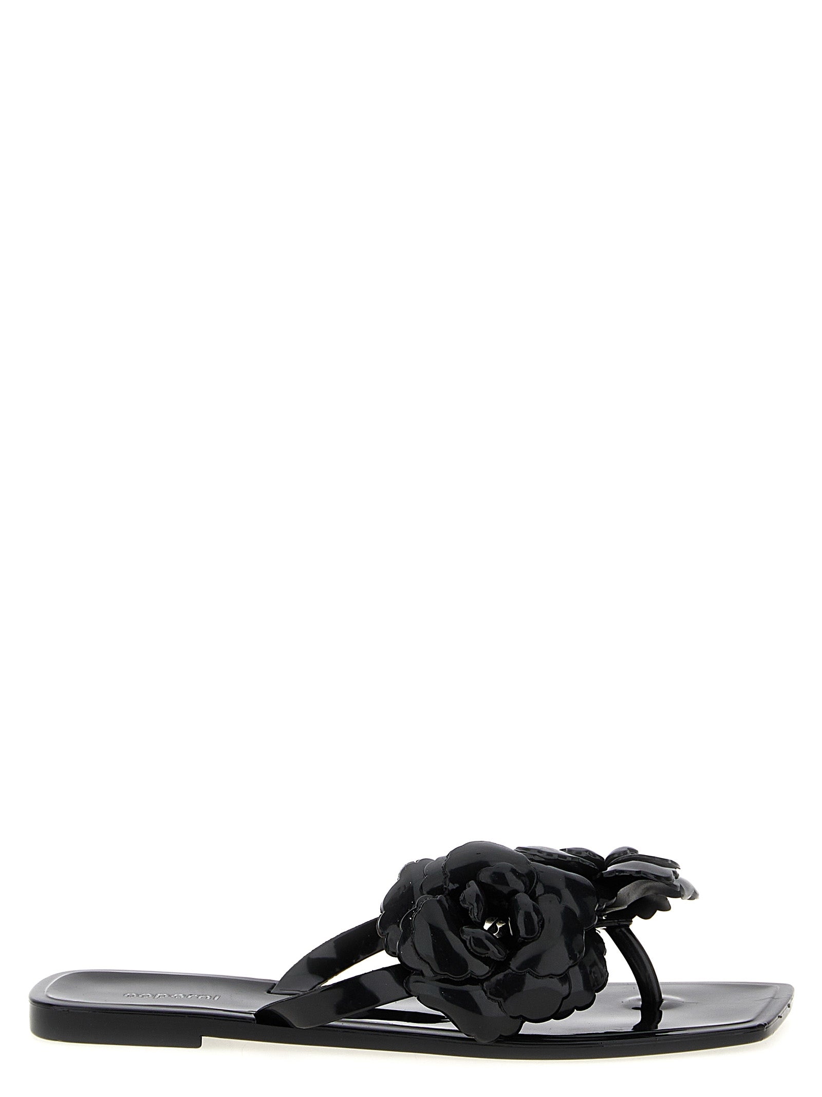 Coperni Silicone Flower Flat Sandals