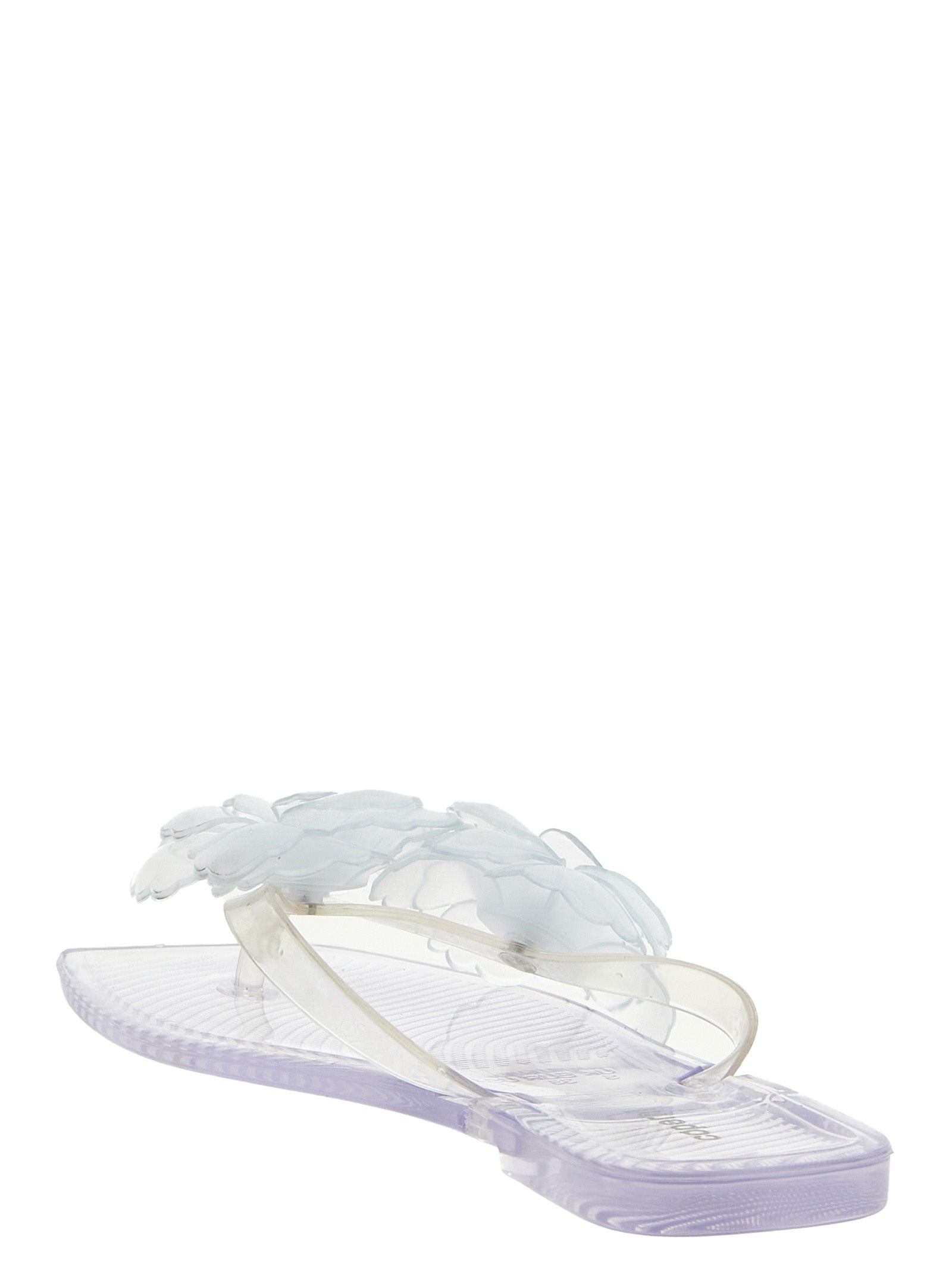 Coperni Silicone Flower Flat Sandals