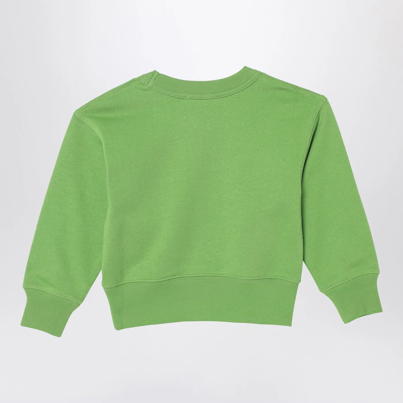 Acne Studios Green sweatshirt with small logo patch