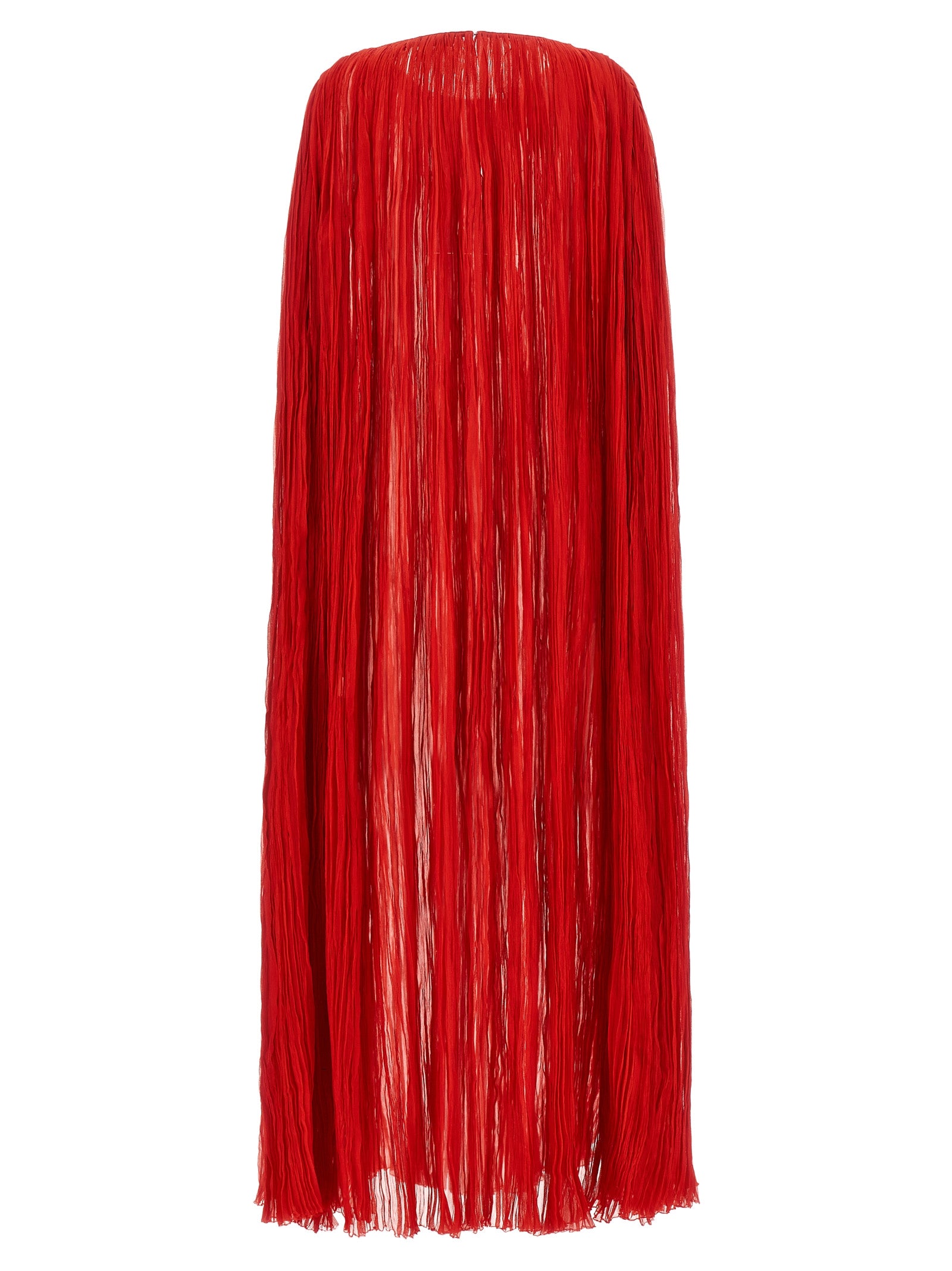 Federica Bonifaci The Pleated Dress Cape Dress