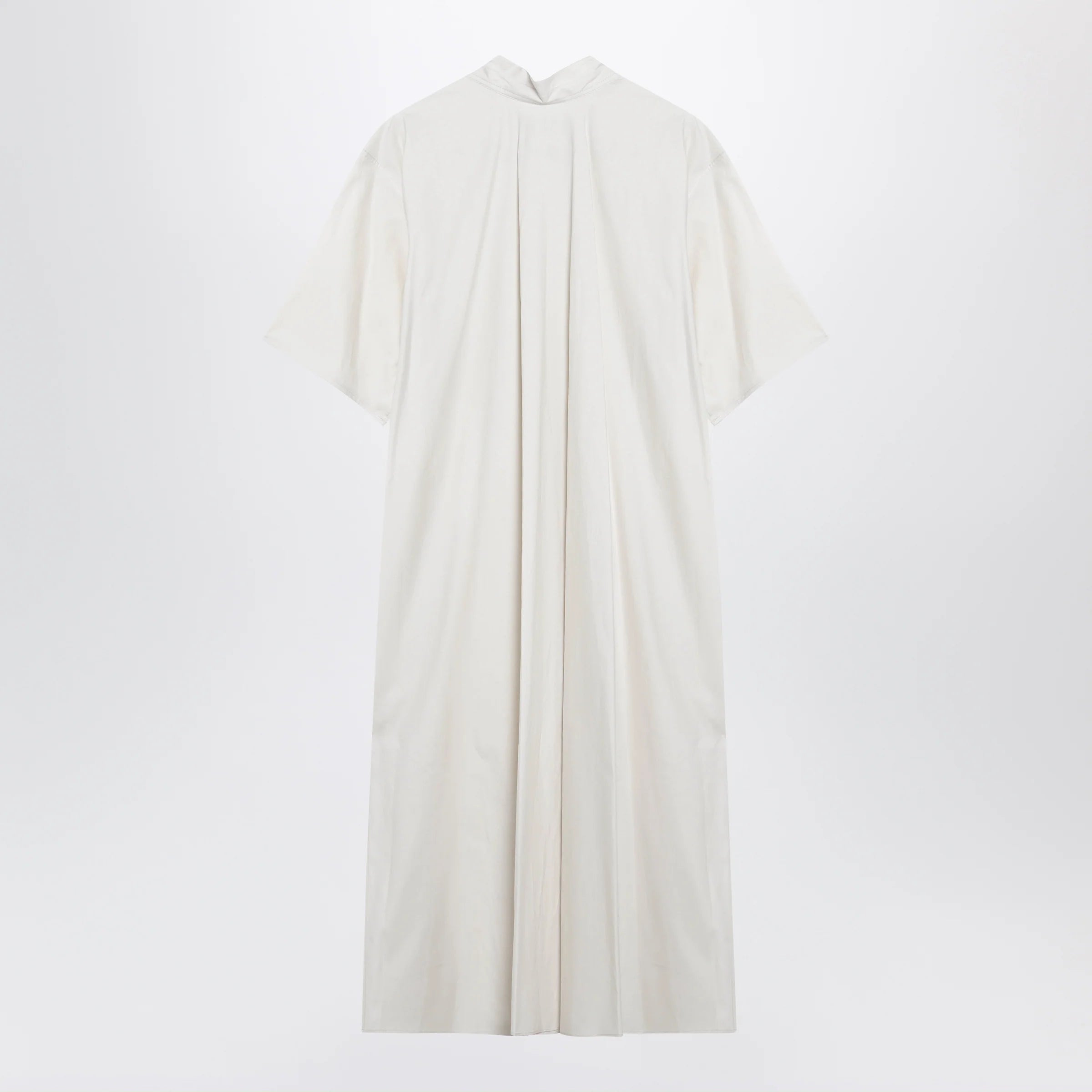 LEMAIRE Reversible cream-colored silk-blend dress