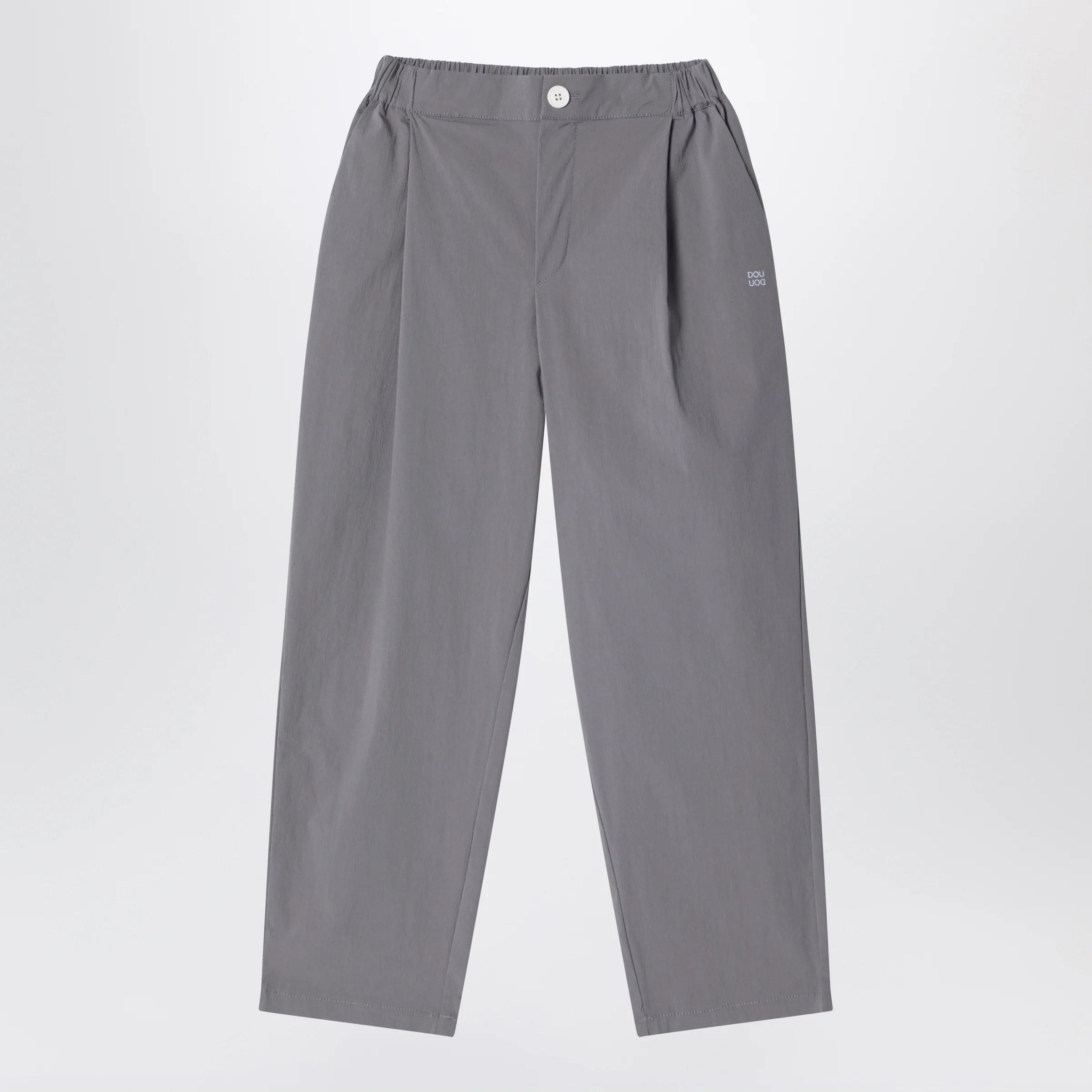 Douuod Grey trousers in cotton blend