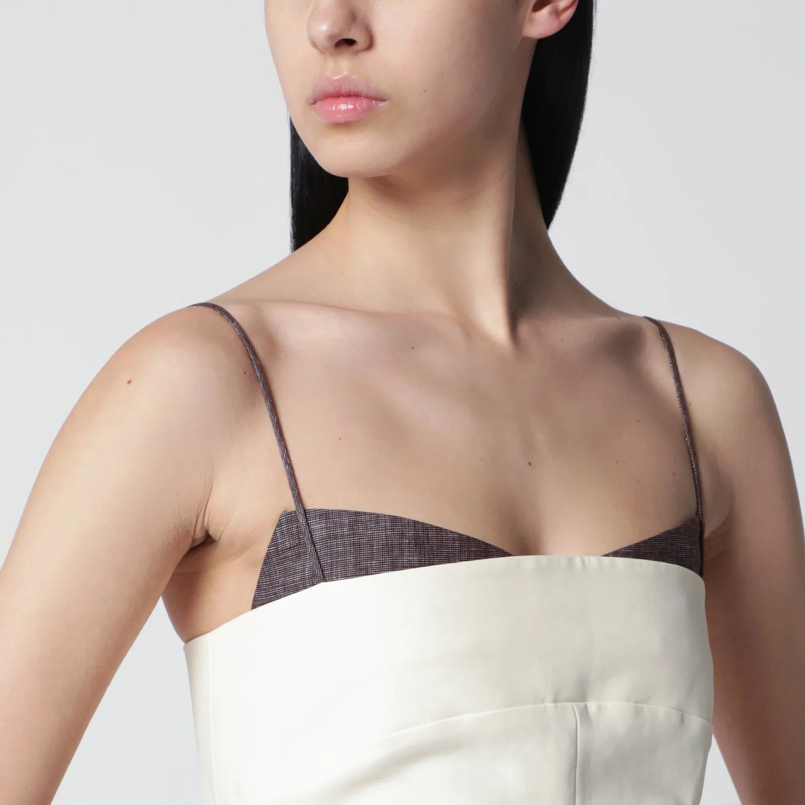 Entire Studios Cotton mini dress with straps