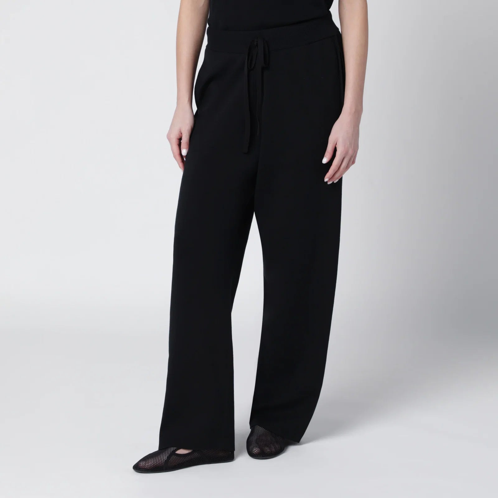 Entire Studios Uniform black cotton trousers