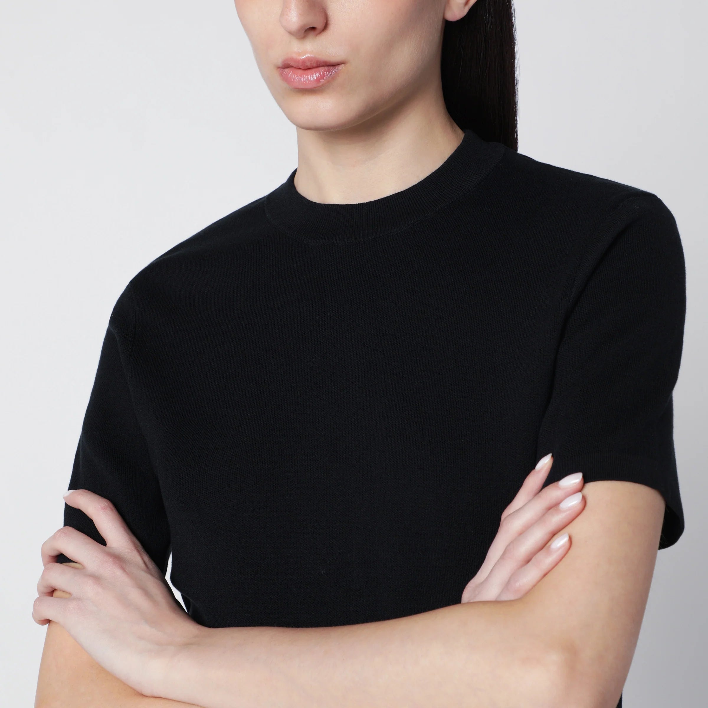 Entire Studios Black Cotton T-Shirt