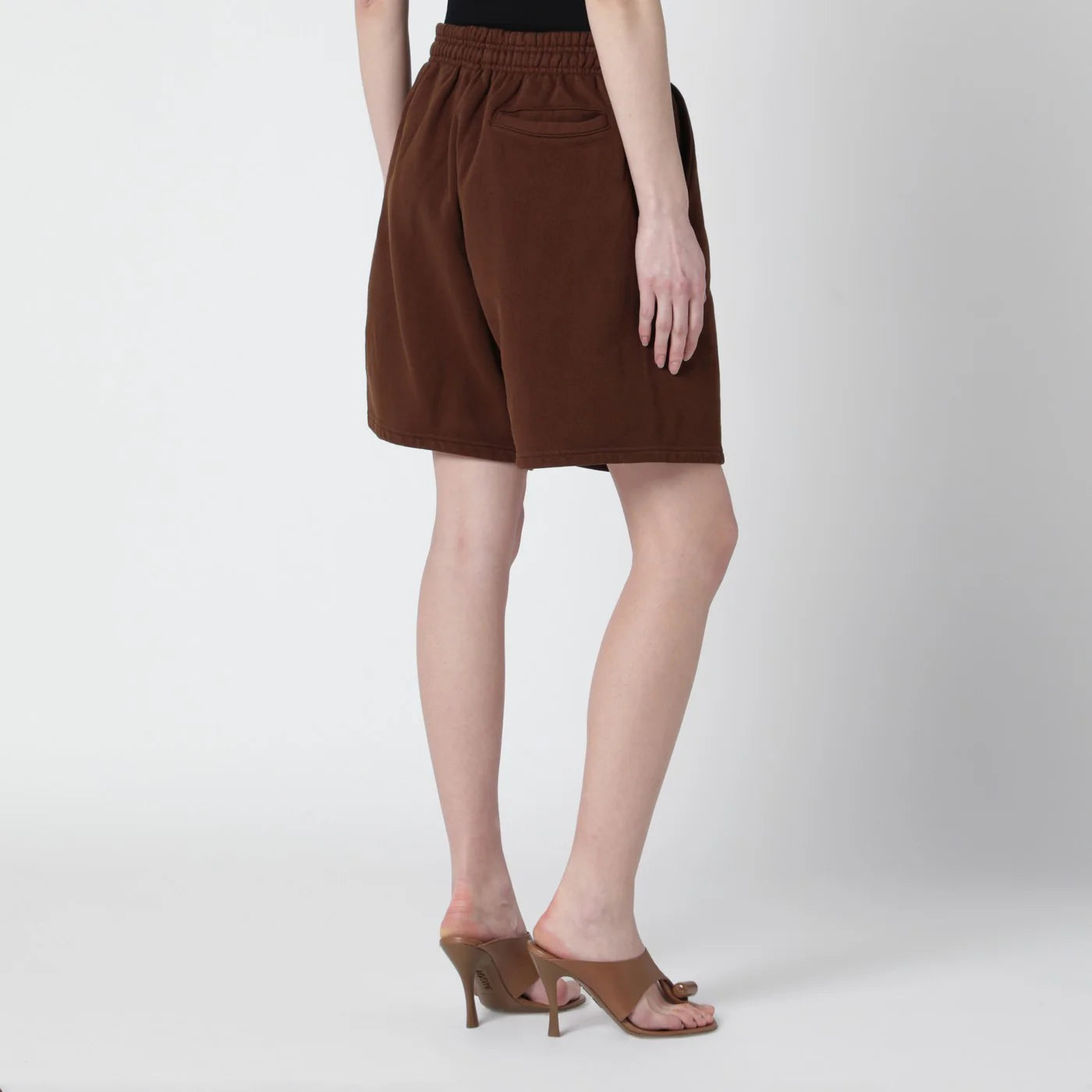 Entire Studios Brown cotton jogging Shorts