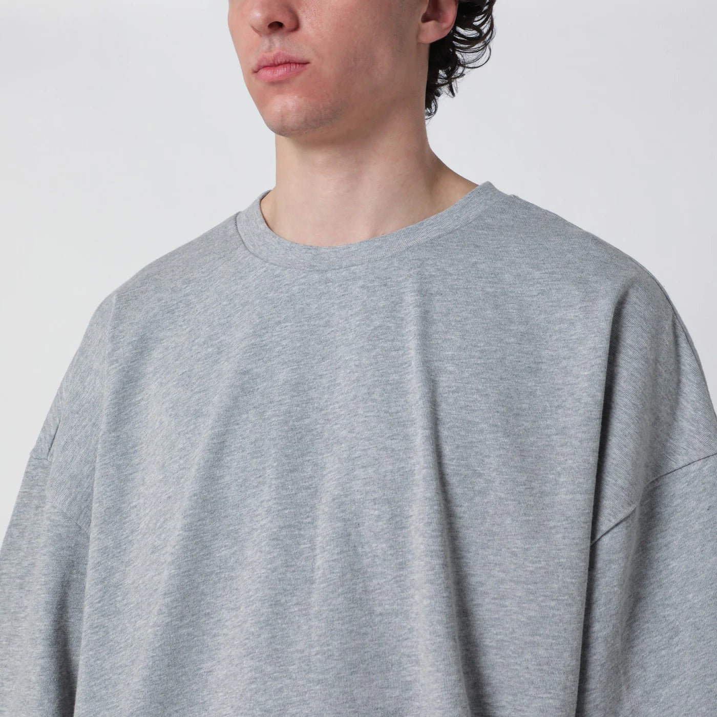Entire Studios Black grey boxy T-shirt