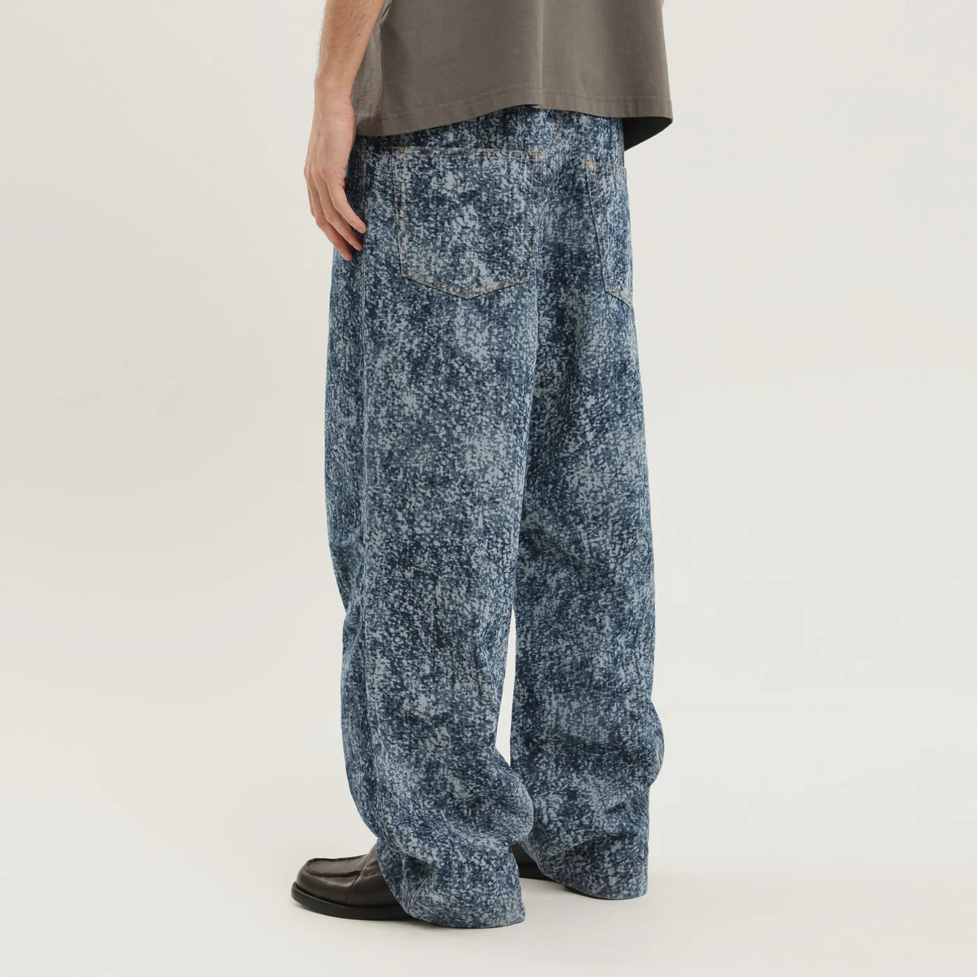 1989 STUDIO Pantaloni Marble Mastiff in denim