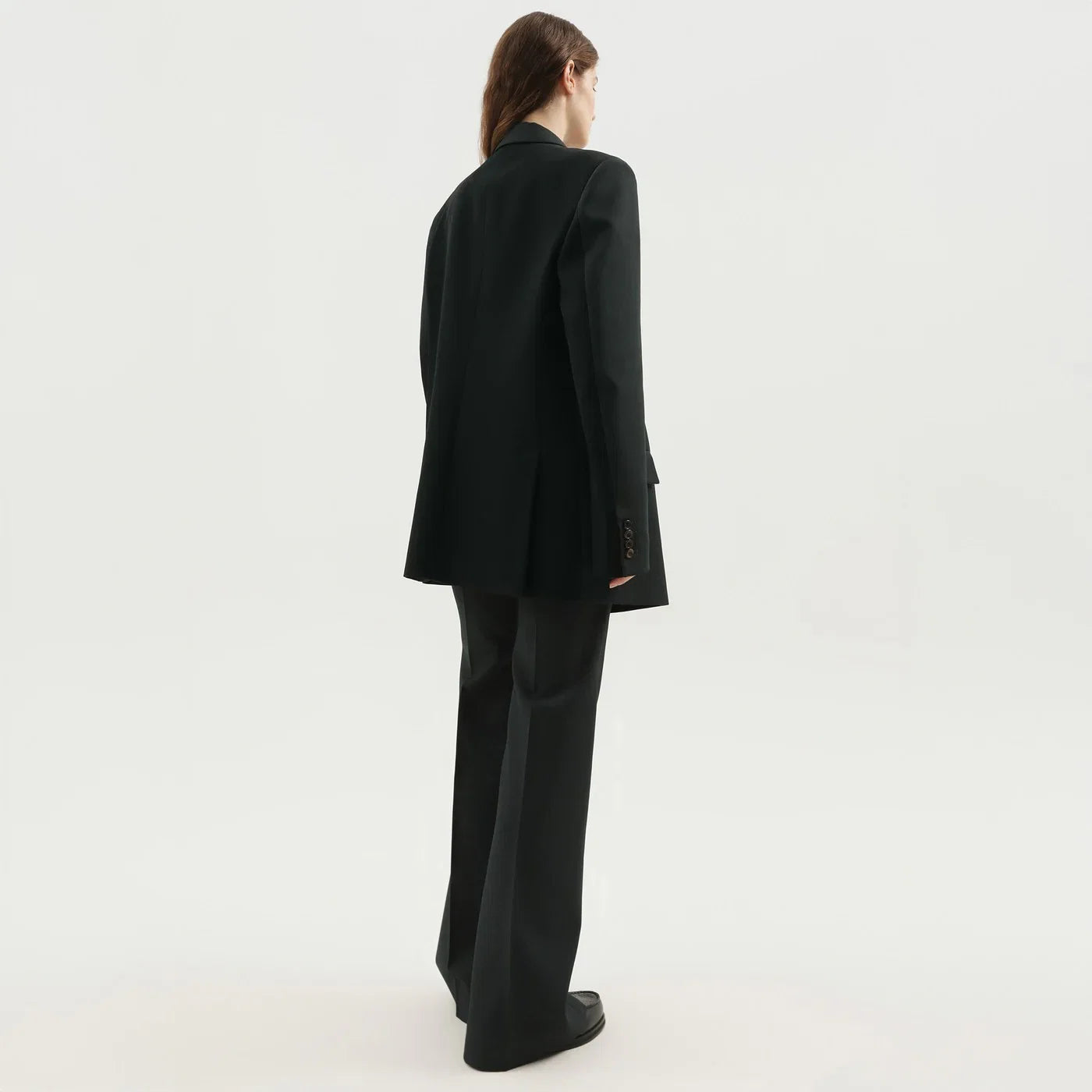 1989 STUDIO Dark green double-breasted blazer