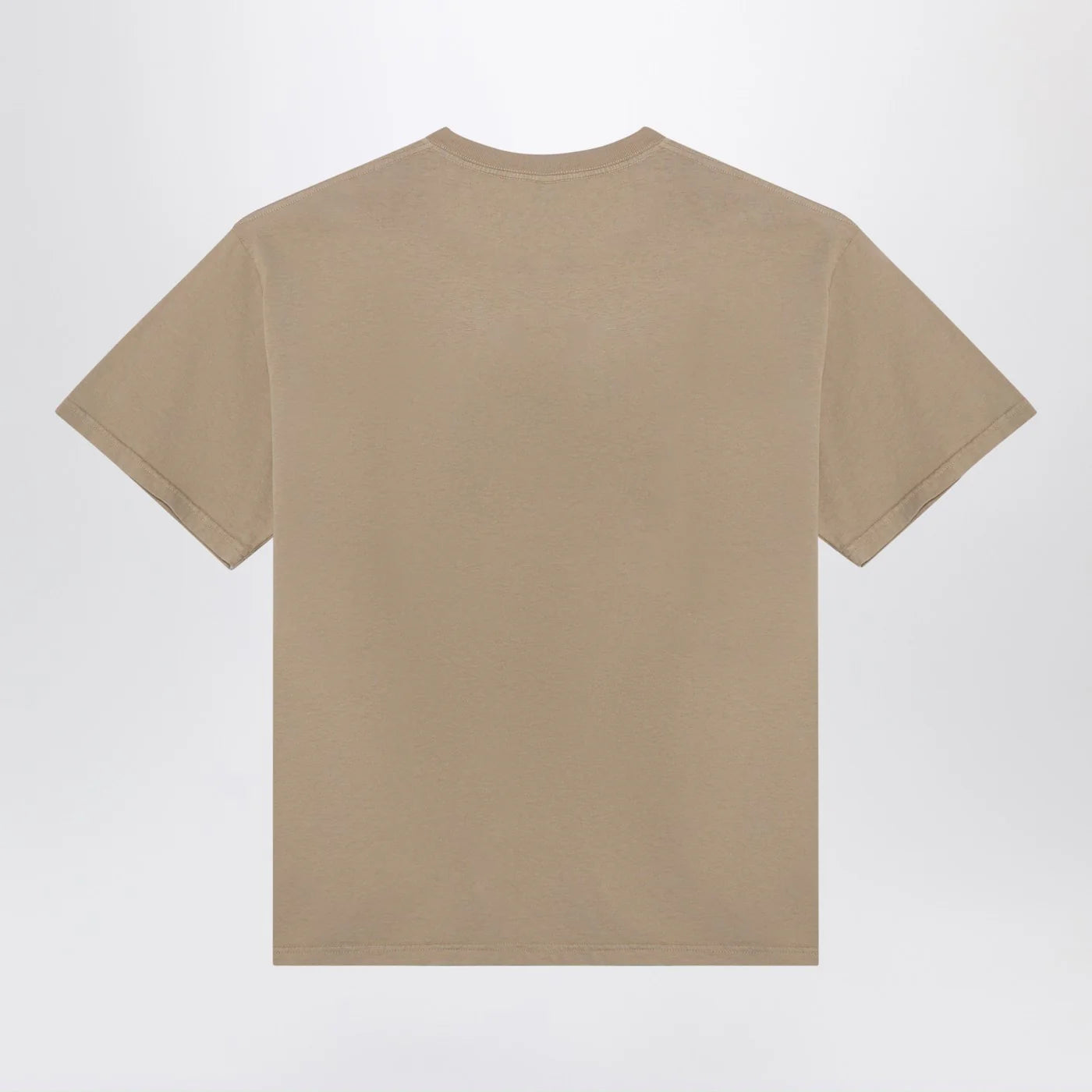 Brain Dead Beige cotton T-shirt with print