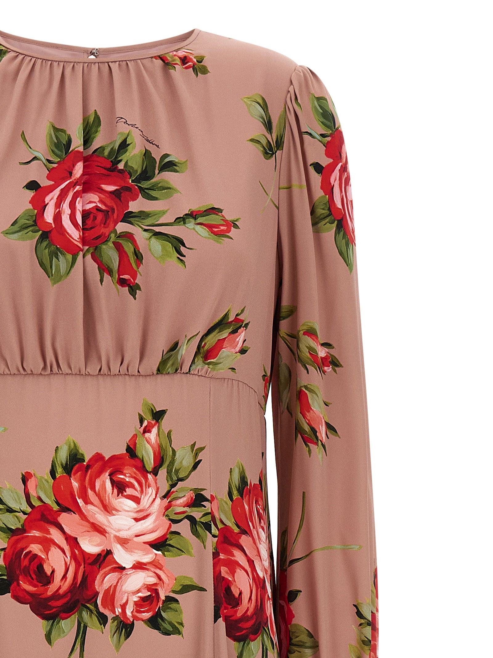 Dolce & Gabbana Bouquet Rose Dress
