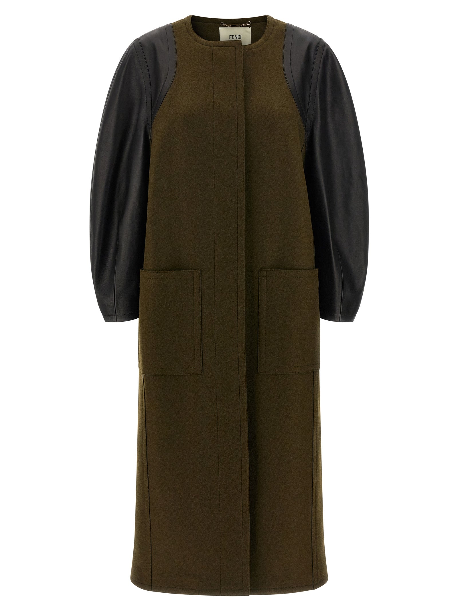Fendi Wool Felt Coat