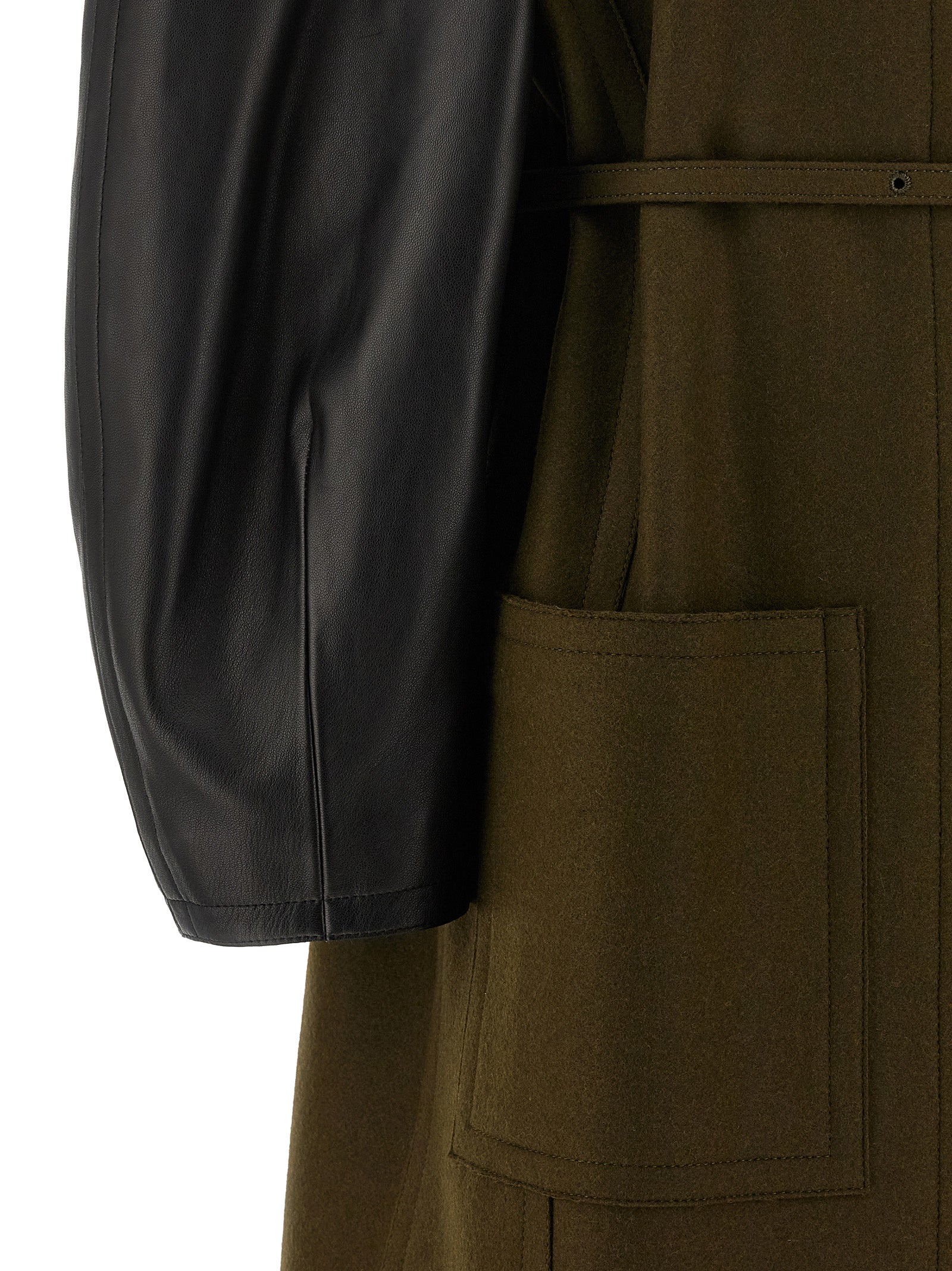 Fendi Wool Felt Coat