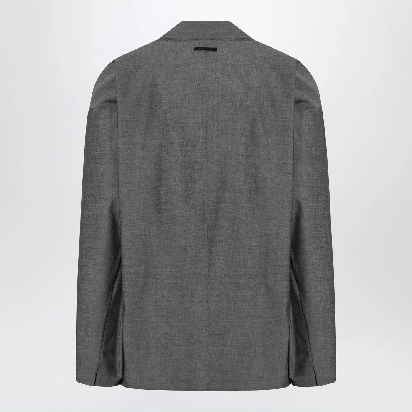 Fear of God Gray single-breasted jacket in cotton and wool