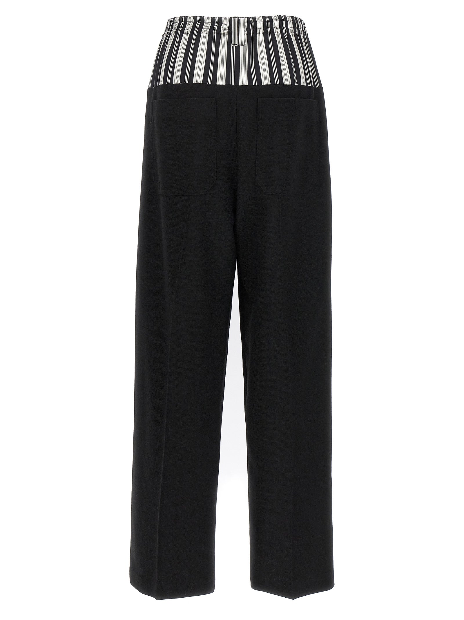 Fendi Basque Trompe Loeil Pants