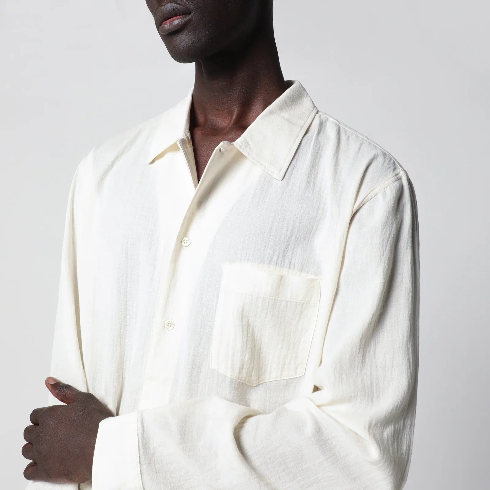 Séfr Leo shirt in cotton voile