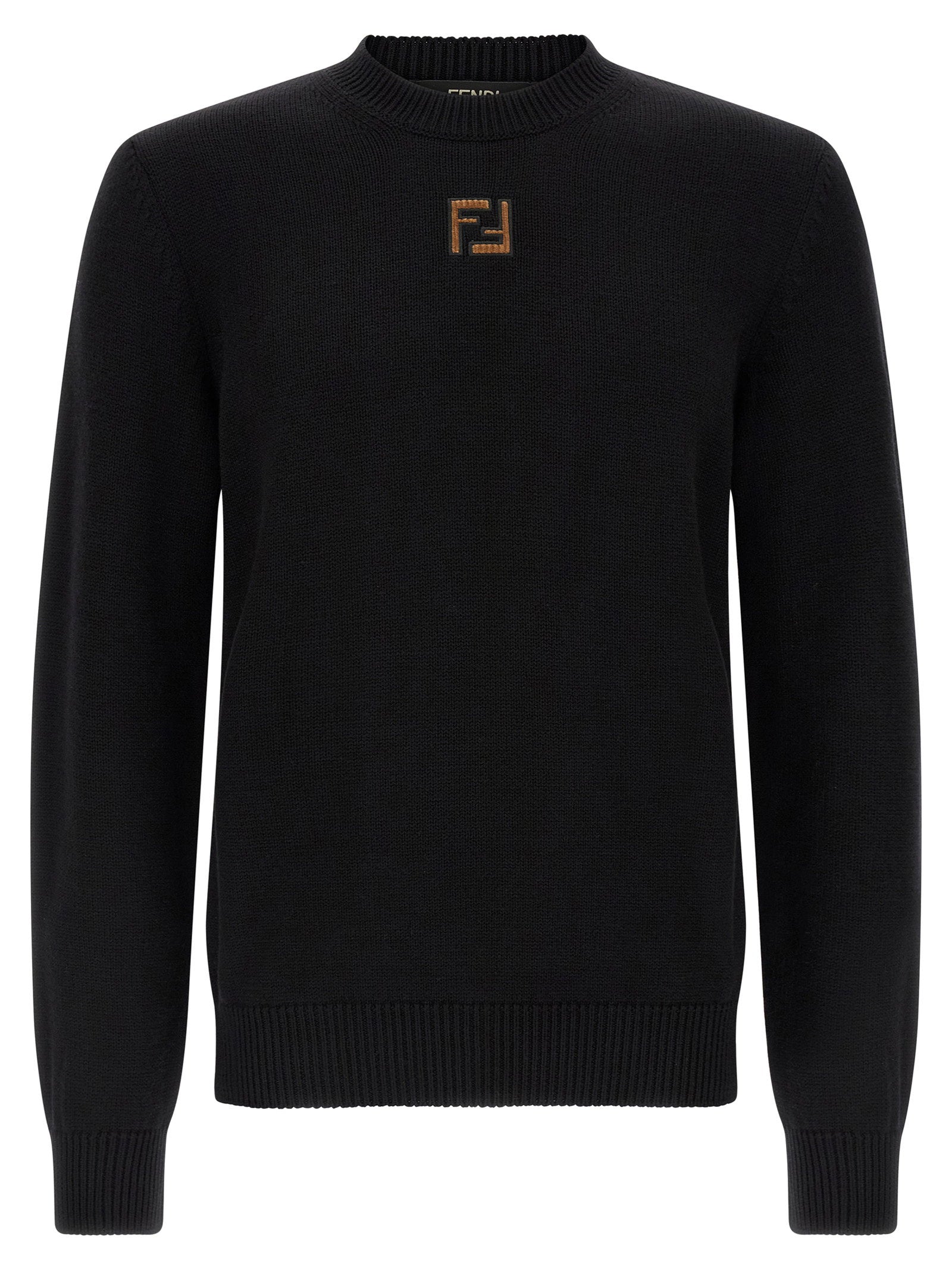 Fendi Ff Velvet Micro Sweater