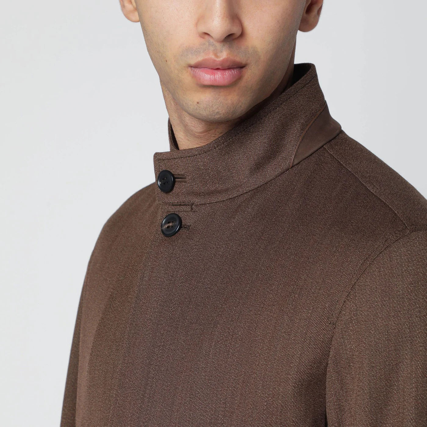 ZEGNA Brown wool jacket