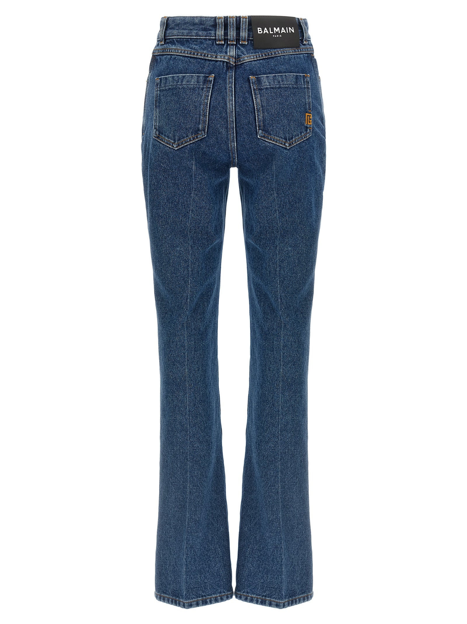 Balmain Embroidery Jeans