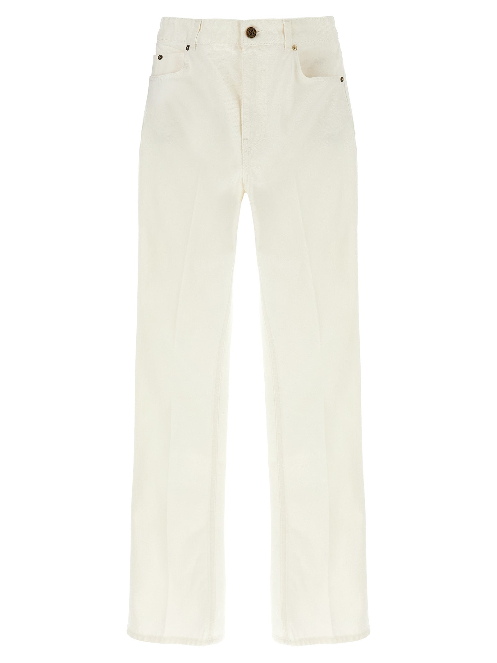 Balmain Embroidery Jeans