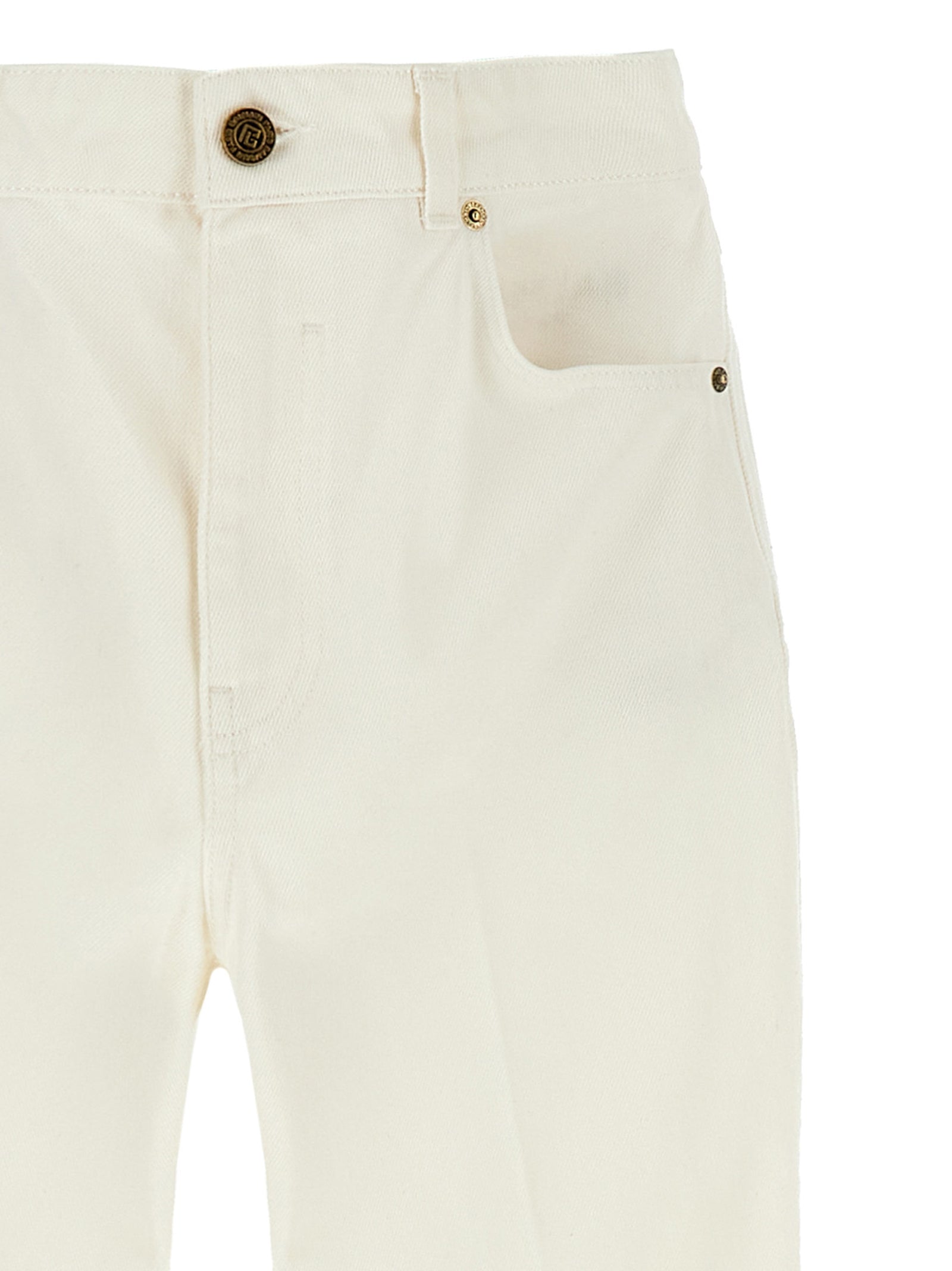 Balmain Embroidery Jeans