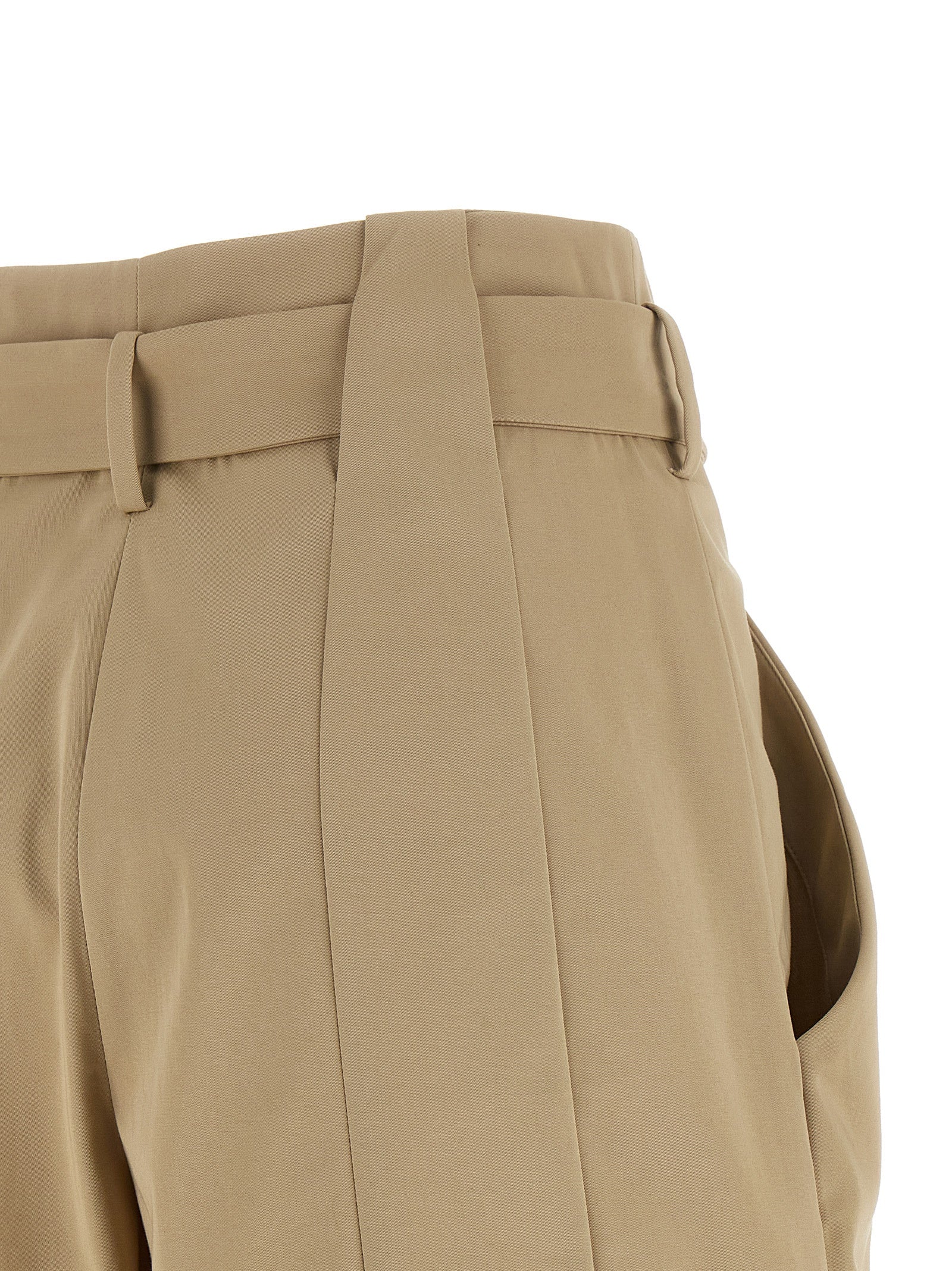 Balmain Anthem Buckle Shorts