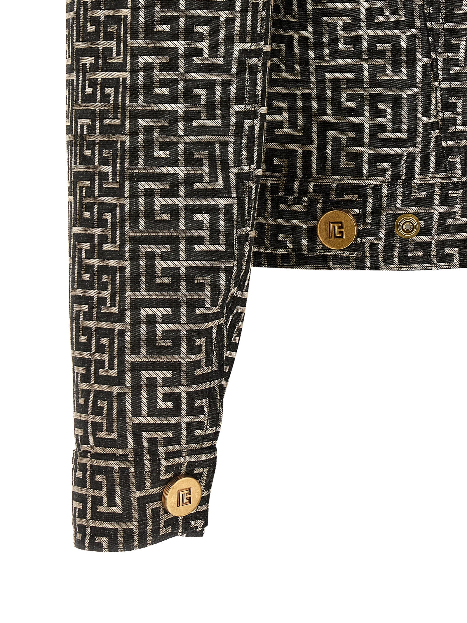 Balmain Jacquard Monogram Jacket