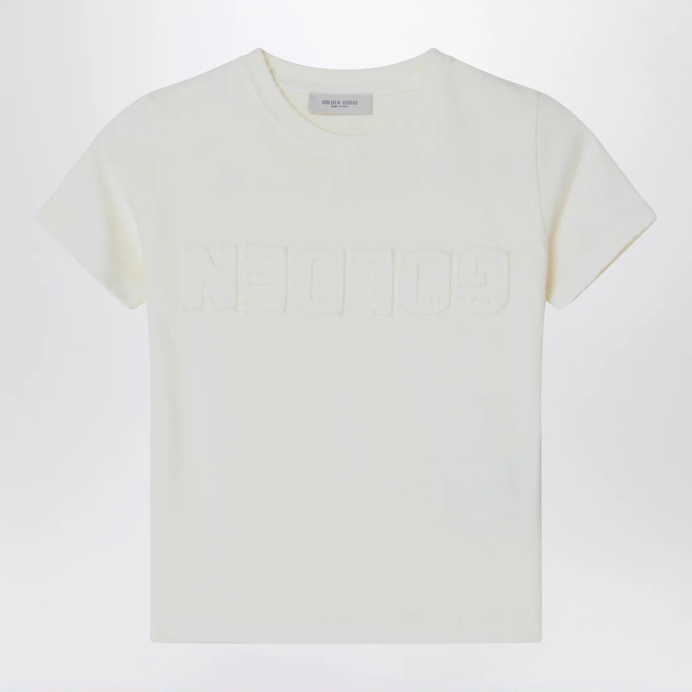 Golden Goose White t-shirt with logo