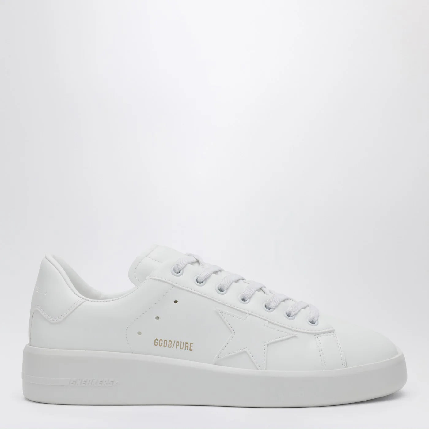 Golden Goose Purestar bio-based Sneakers with white star and heel tab