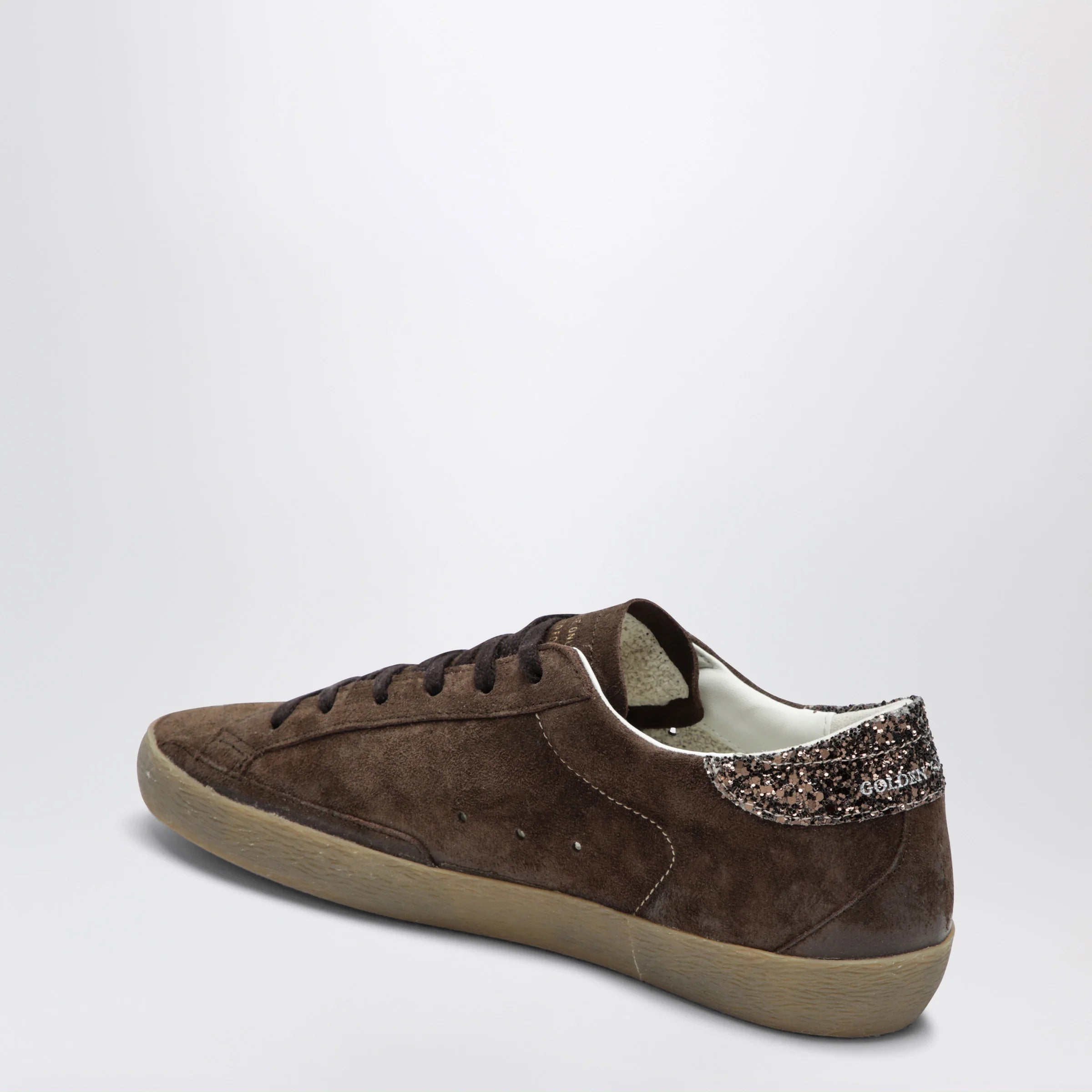 Golden Goose Super-Star brown/ochre suede sneakers