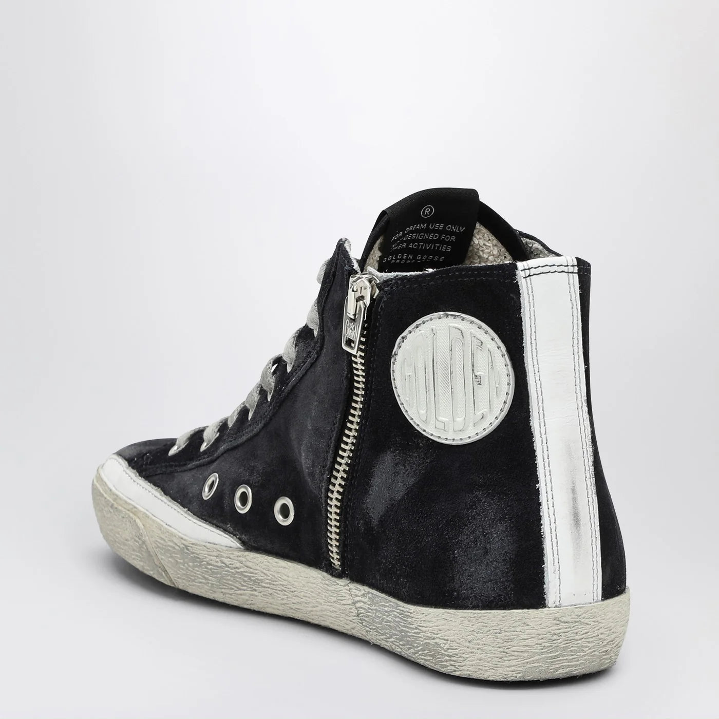 Golden Goose Francy Sneakers in midnight blue and white
