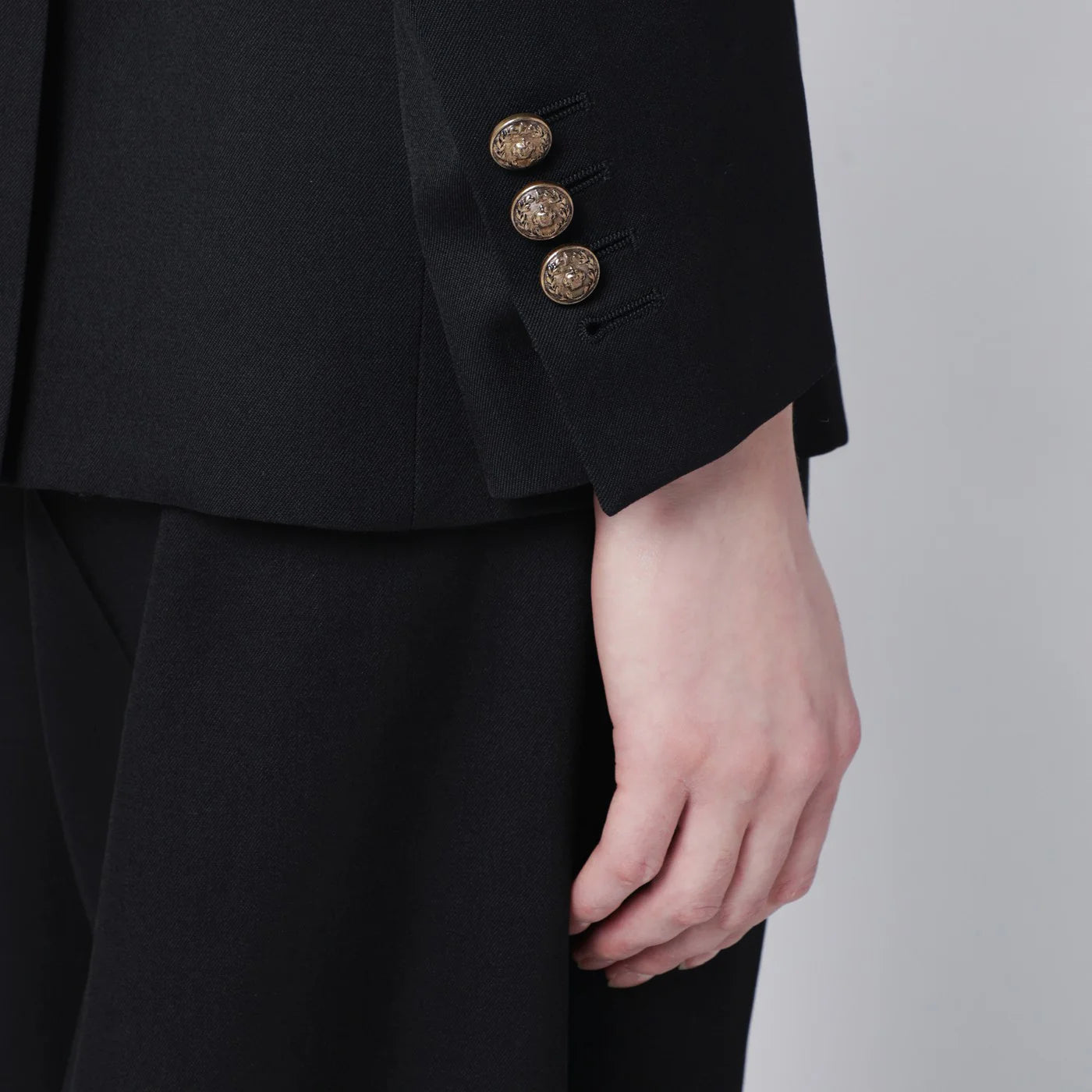 Golden Goose Black double-breasted wool jacket